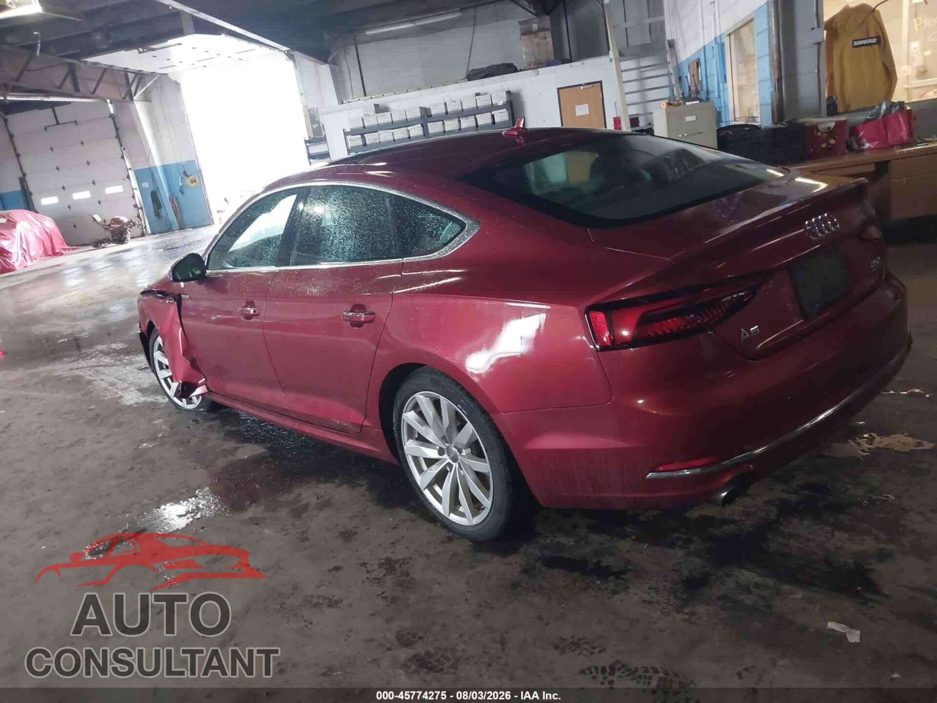 AUDI A5 2018 - WAUANCF59JA042914
