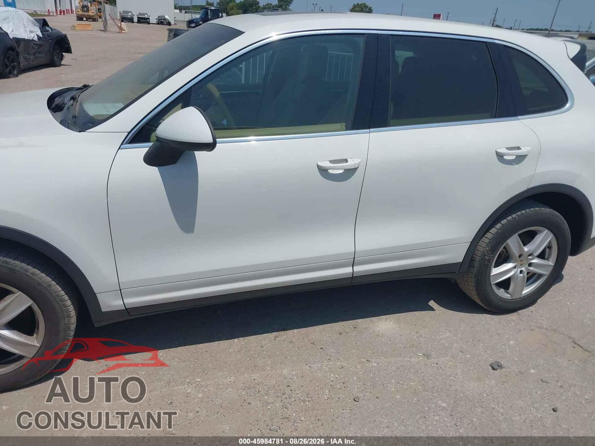 PORSCHE CAYENNE 2012 - WP1AA2A20CLA08095
