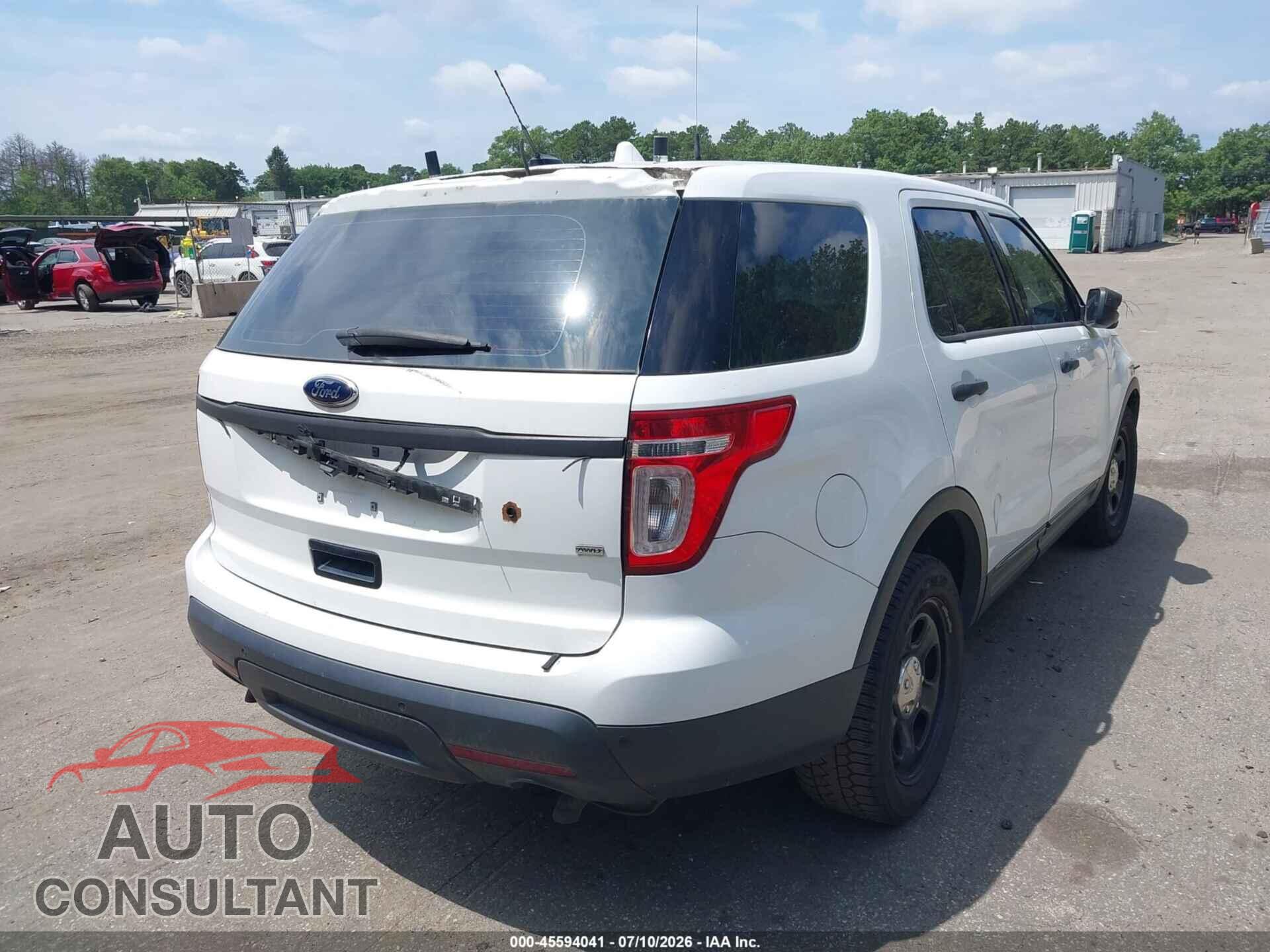FORD UTILITY POLICE INTERCEPTOR 2014 - 1FM5K8AR5EGC60626