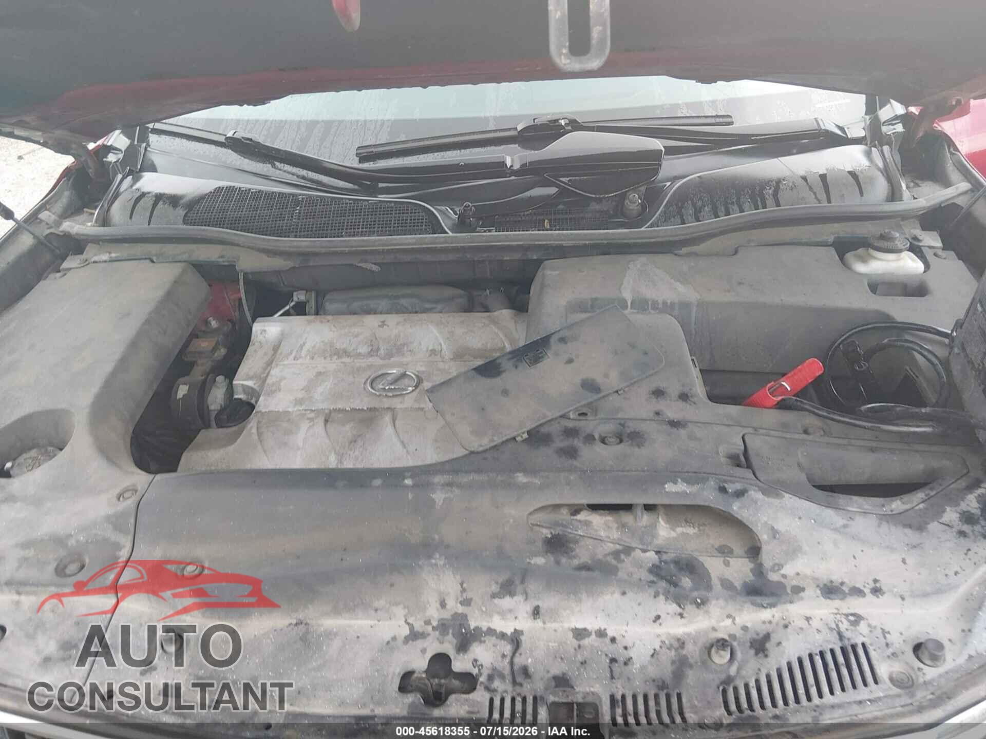 LEXUS RX 350 2012 - 2T2BK1BA4CC147555