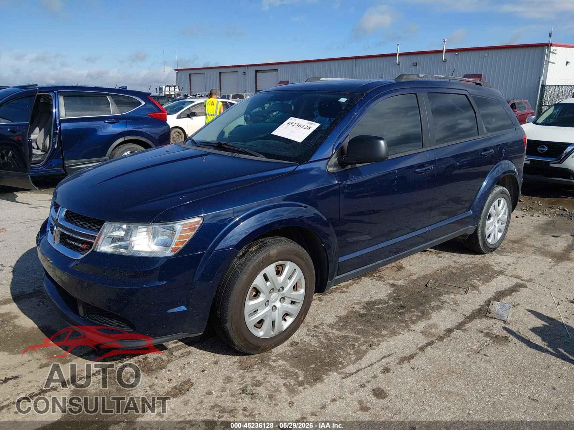 DODGE JOURNEY 2017 - 3C4PDCAB6HT694907