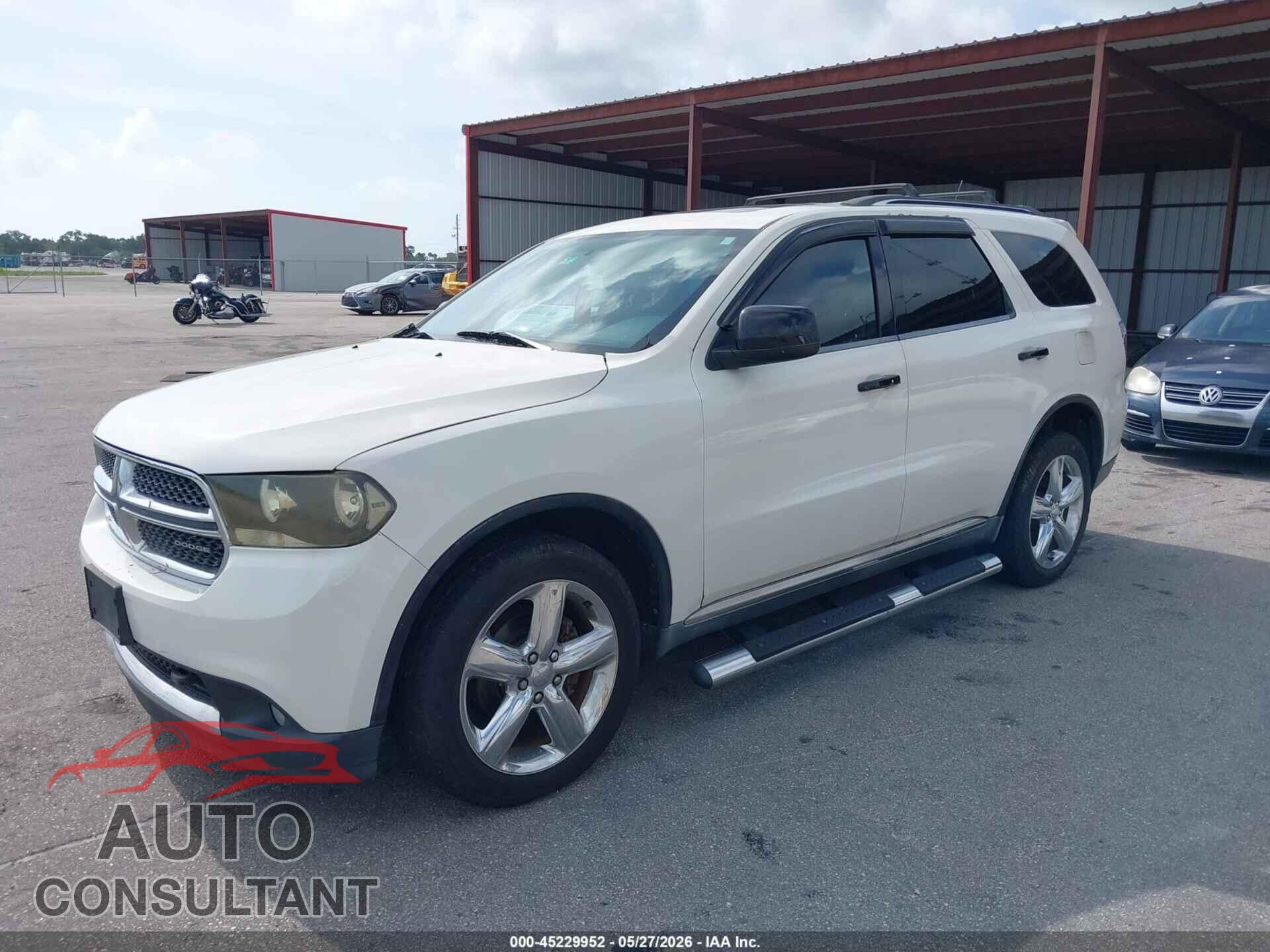 DODGE DURANGO 2011 - 1D4RE2GG5BC740395