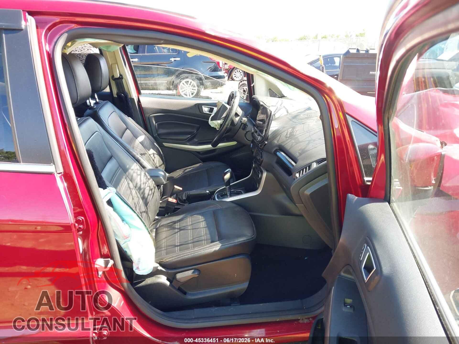 FORD ECOSPORT 2021 - MAJ6S3KL4MC453013