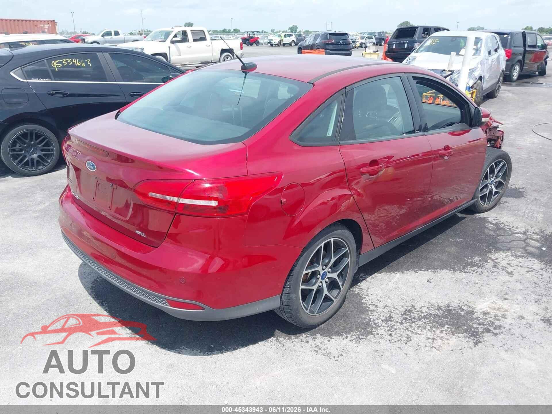 FORD FOCUS 2017 - 1FADP3H21HL319024