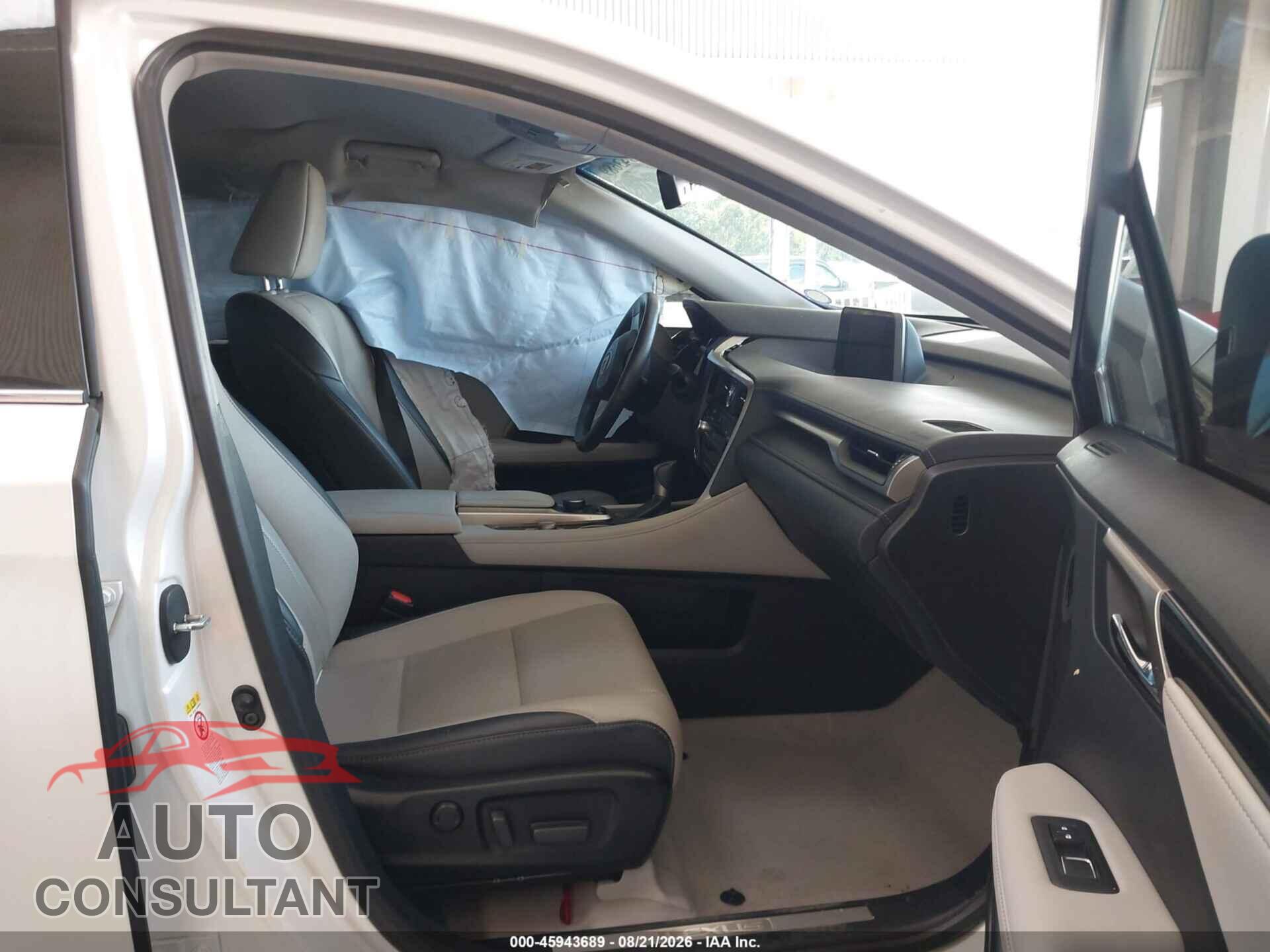 LEXUS RX 350 2017 - 2T2ZZMCA3HC082053