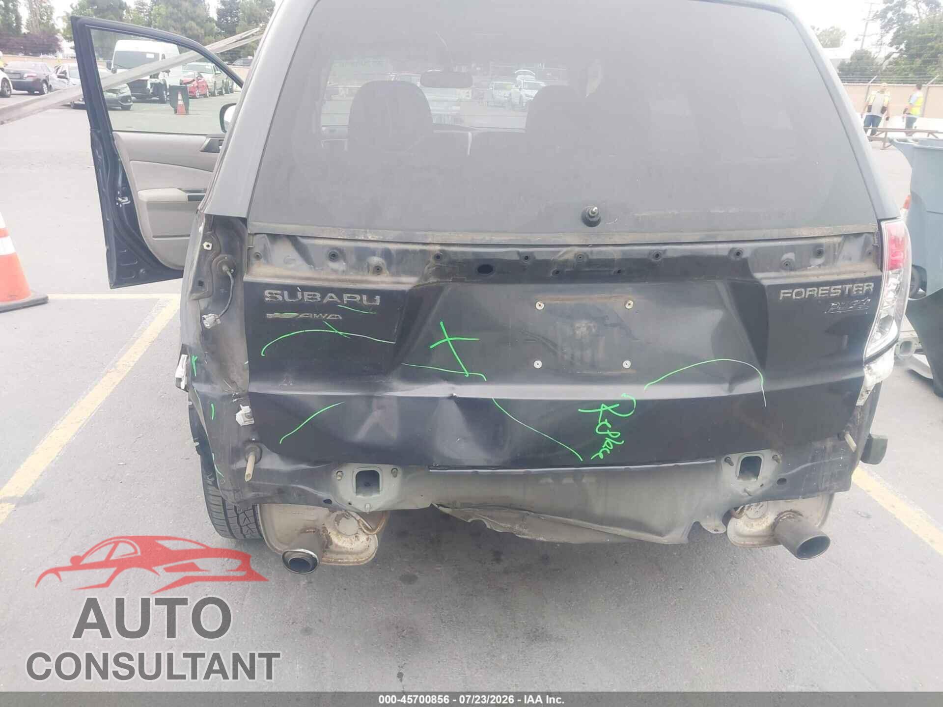 SUBARU FORESTER 2012 - JF2SHAEC4CH462045