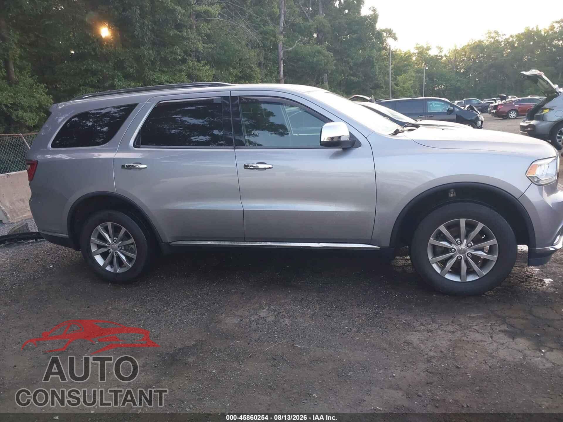 DODGE DURANGO 2017 - 1C4RDJAG1HC785510