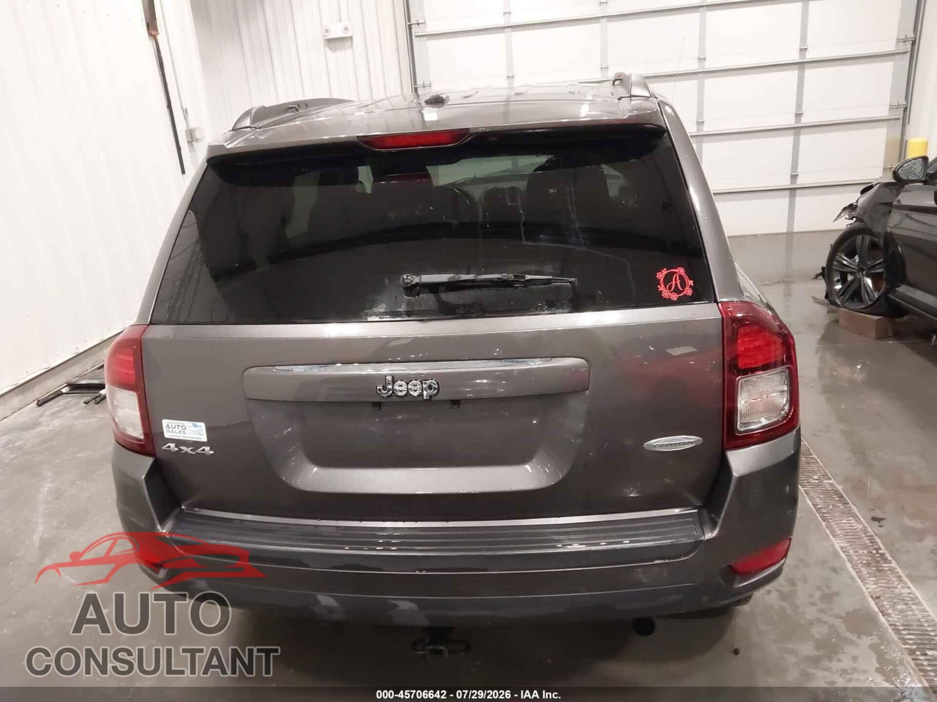 JEEP COMPASS 2017 - 1C4NJDEB0HD112094