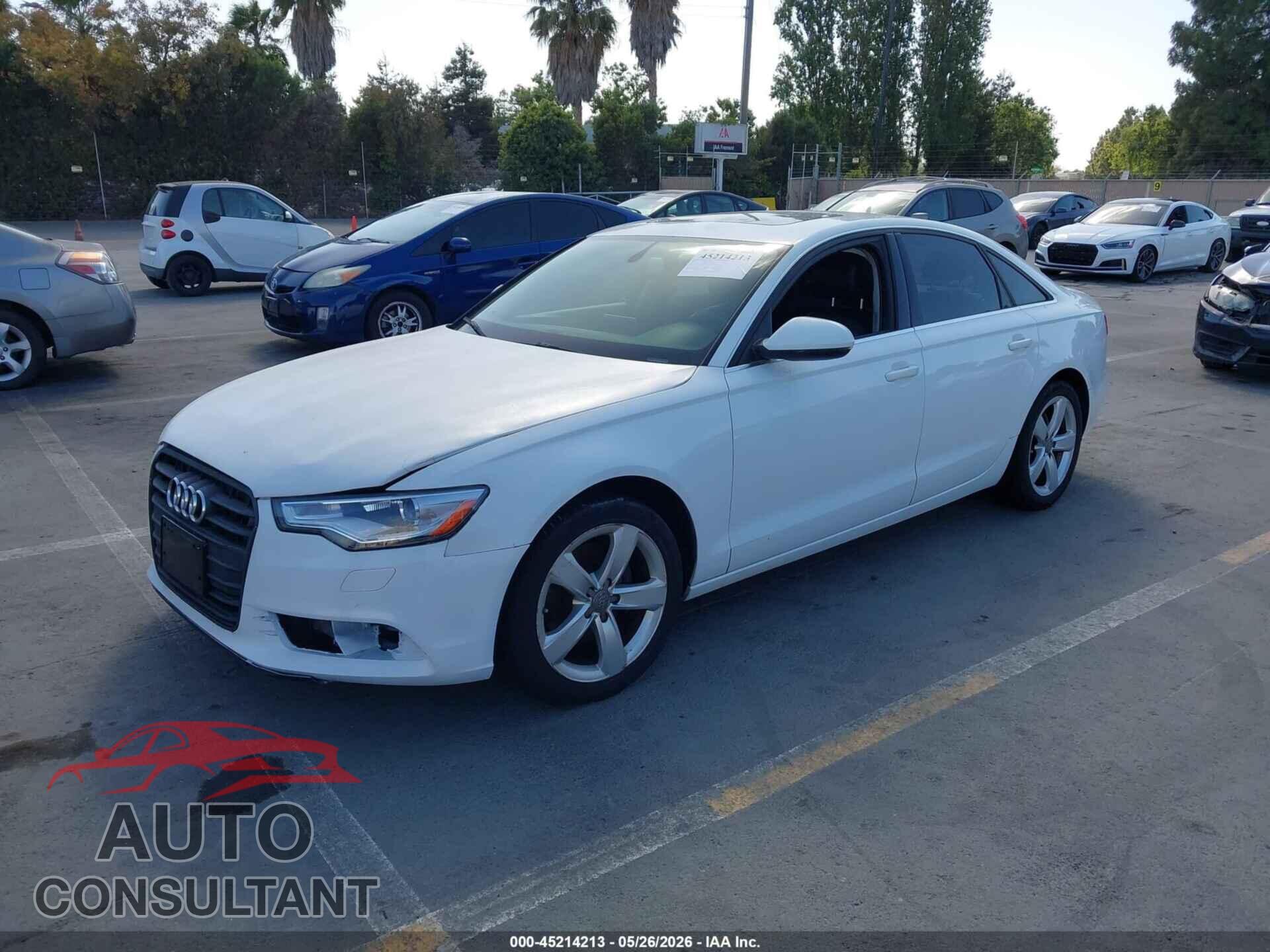 AUDI A6 2012 - WAUDFAFC3CN163690