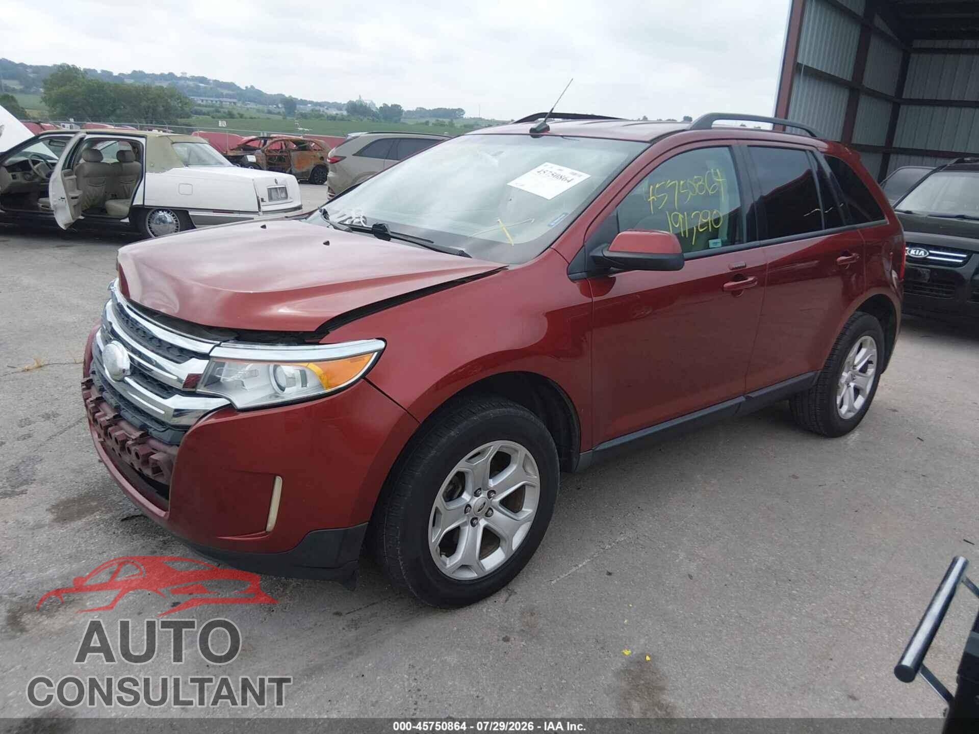 FORD EDGE 2014 - 2FMDK3JCXEBB44730