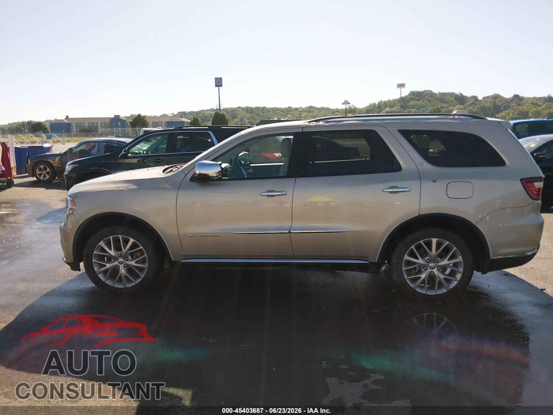 DODGE DURANGO 2015 - 1C4RDHEG3FC244054