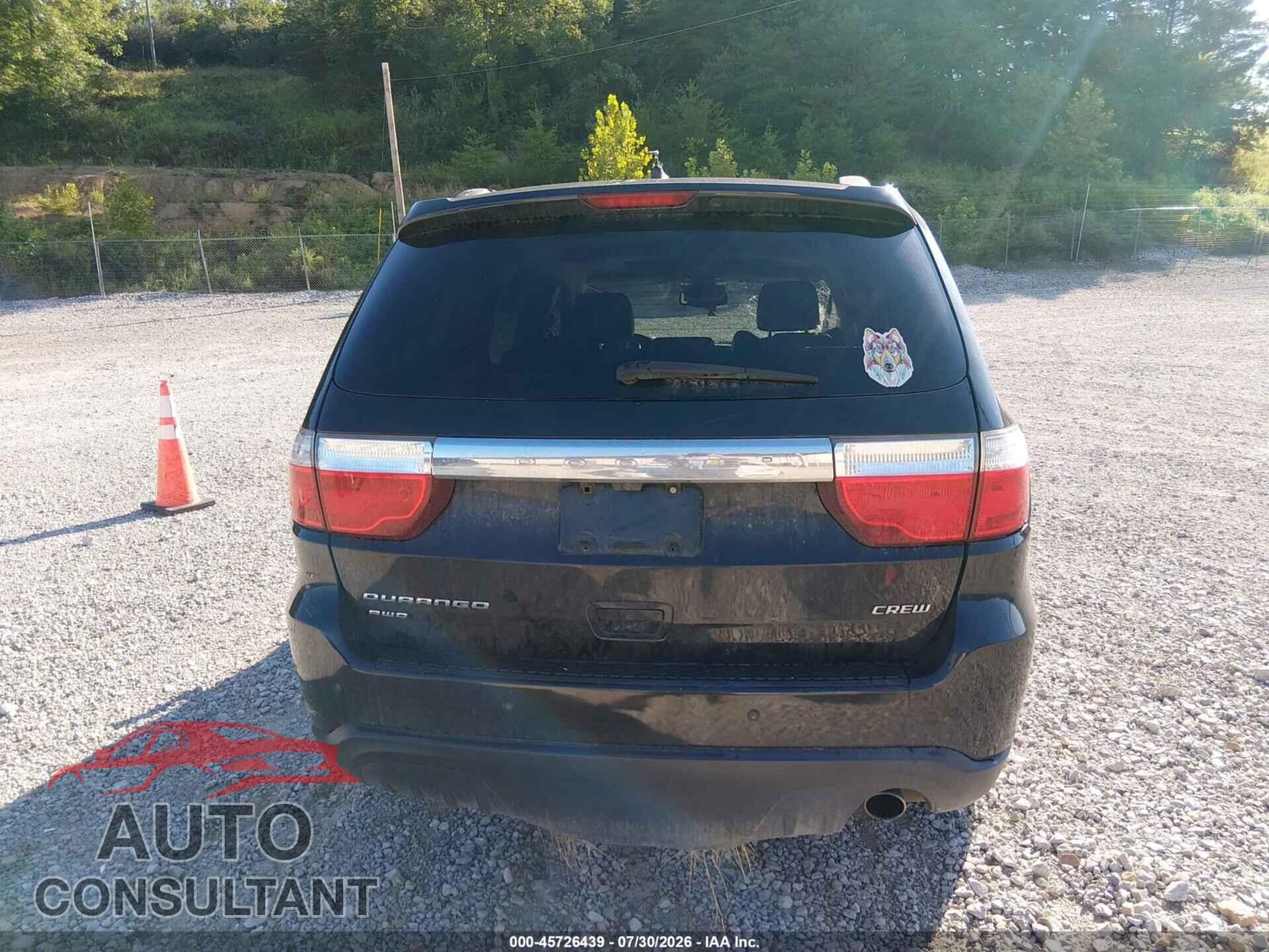 DODGE DURANGO 2011 - 1D4RE4GG2BC654117