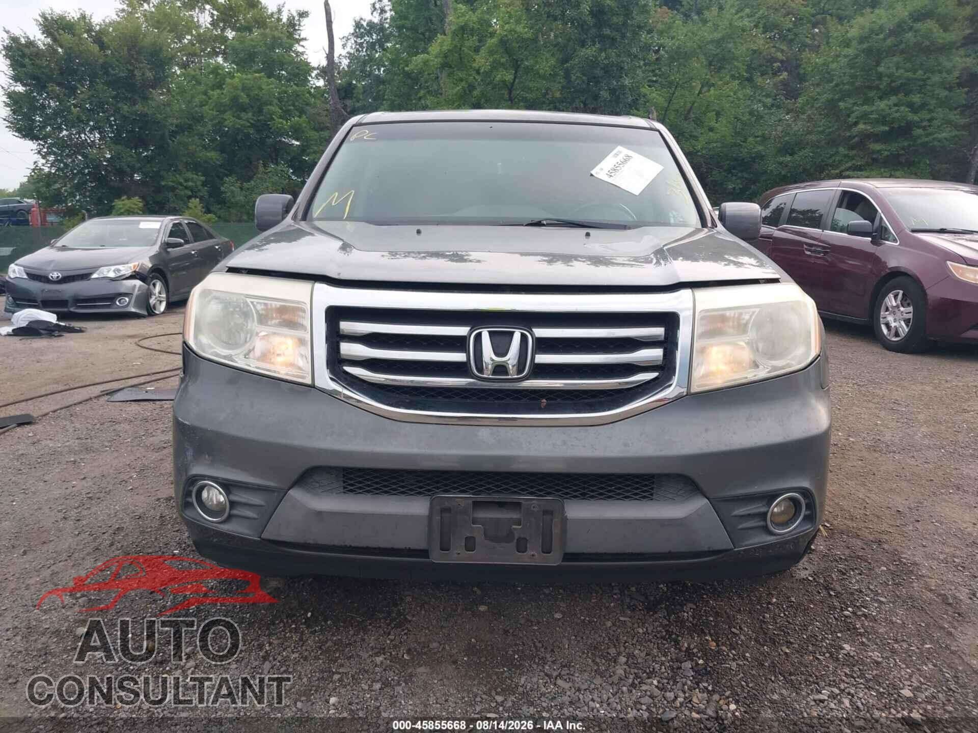 HONDA PILOT 2012 - 5FNYF4H55CB081172