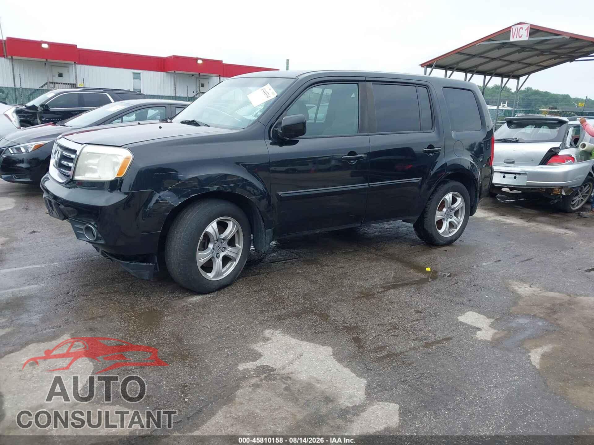 HONDA PILOT 2012 - 5FNYF4H54CB027636