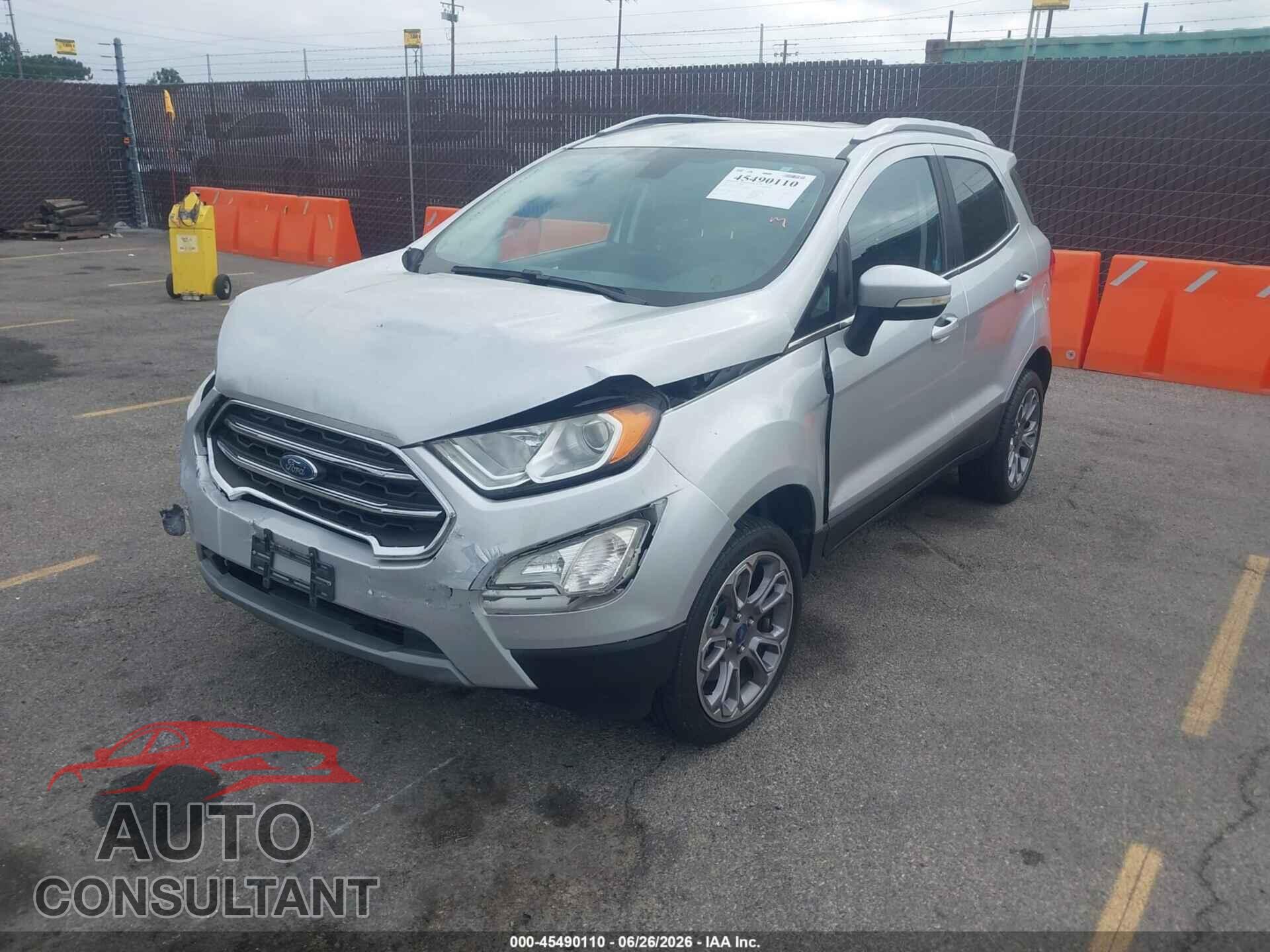 FORD ECOSPORT 2019 - MAJ6S3KL5KC252119