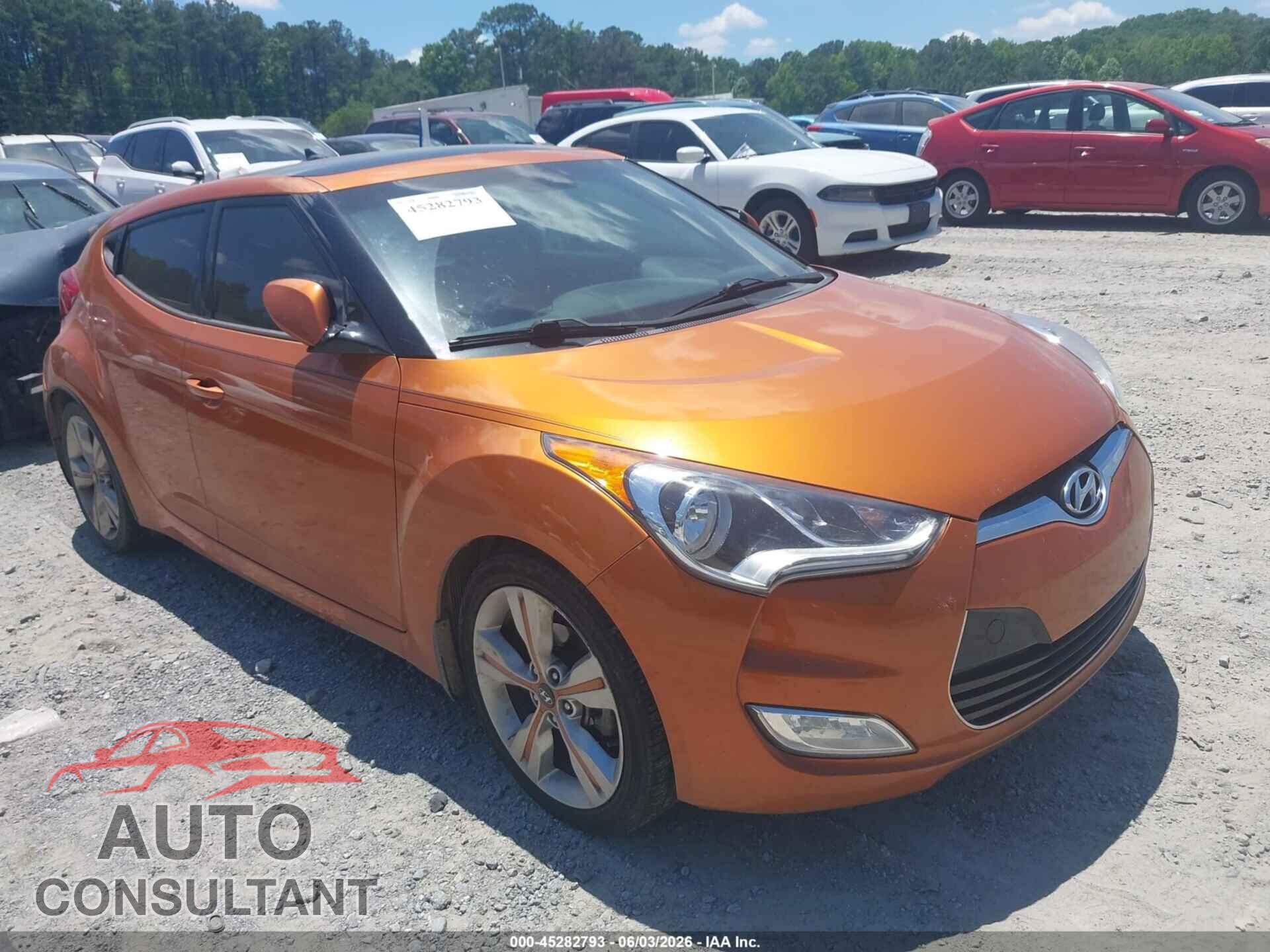 HYUNDAI VELOSTER 2016 - KMHTC6AD4GU293845