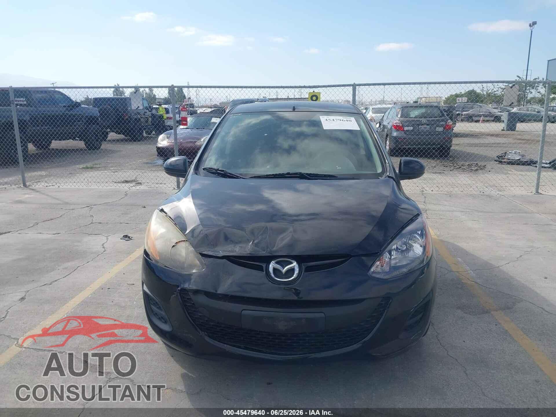 MAZDA MAZDA2 2014 - JM1DE1KY8E0172621