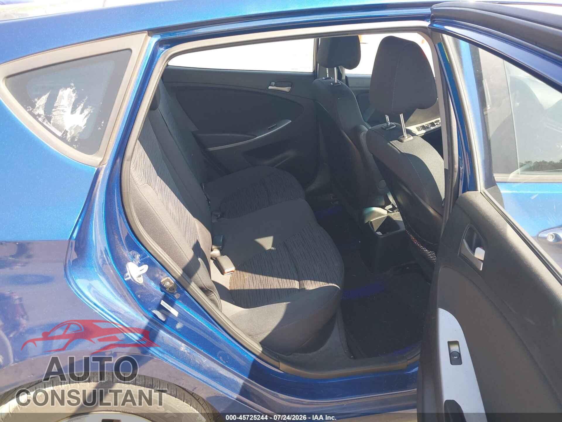 HYUNDAI ACCENT 2015 - KMHCT5AEXFU207651
