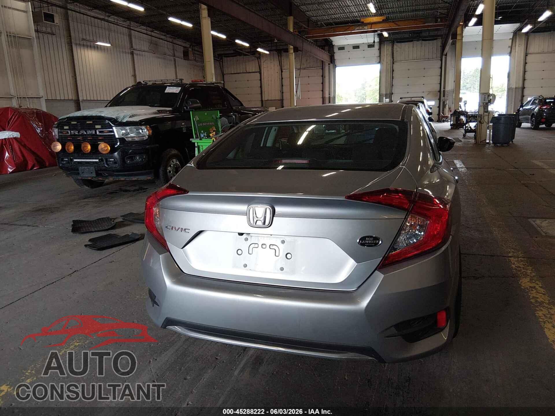 HONDA CIVIC 2020 - 19XFC2F66LE210848