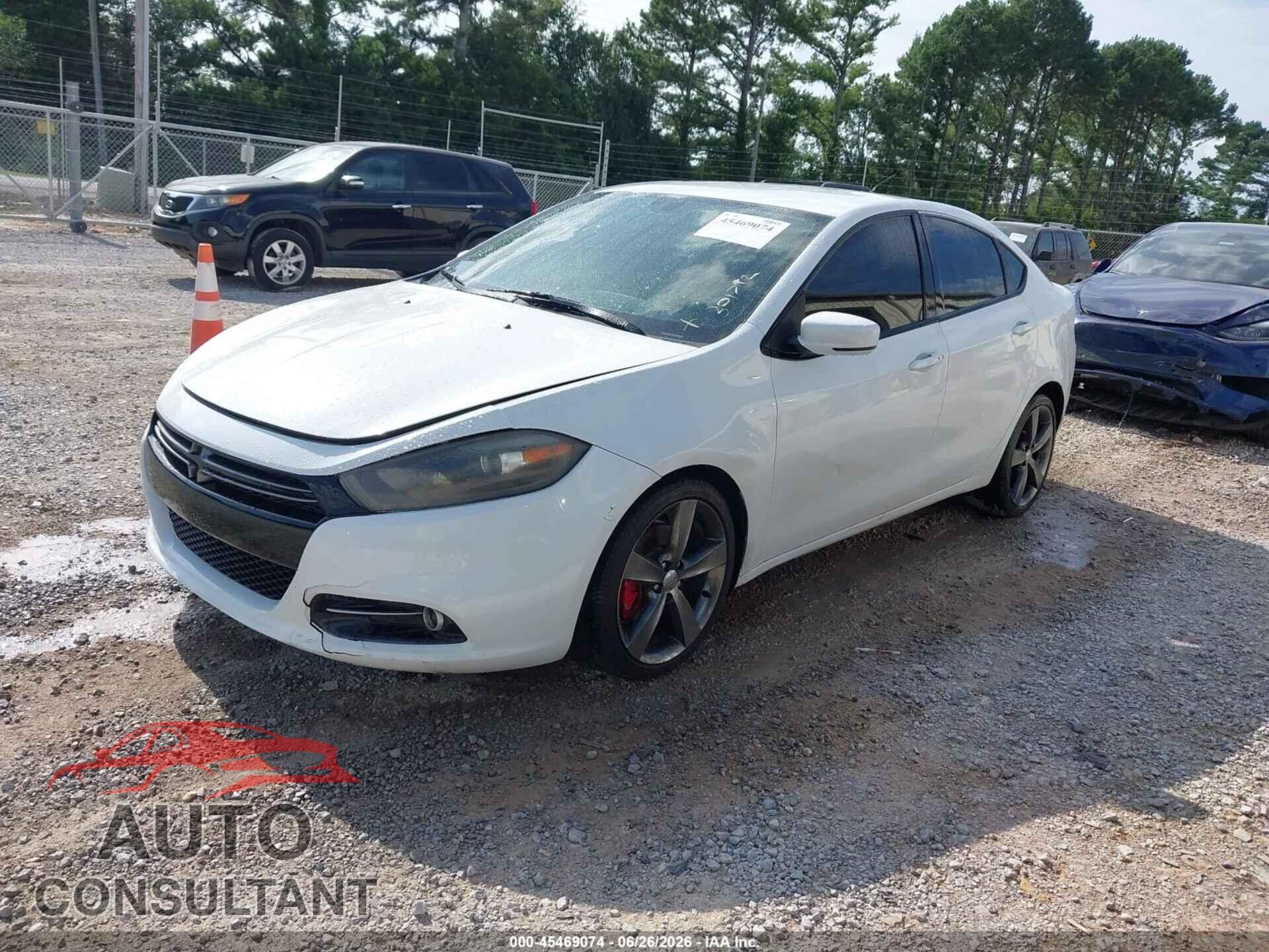 DODGE DART 2015 - 1C3CDFEB0FD301792