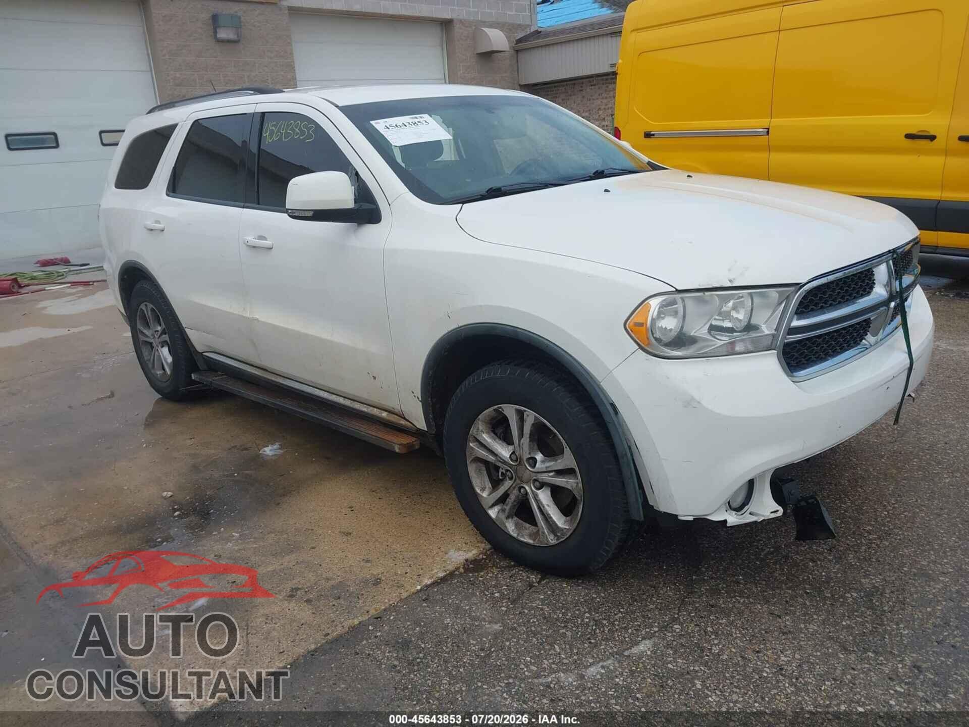 DODGE DURANGO 2011 - 1D4RE4GG7BC712030