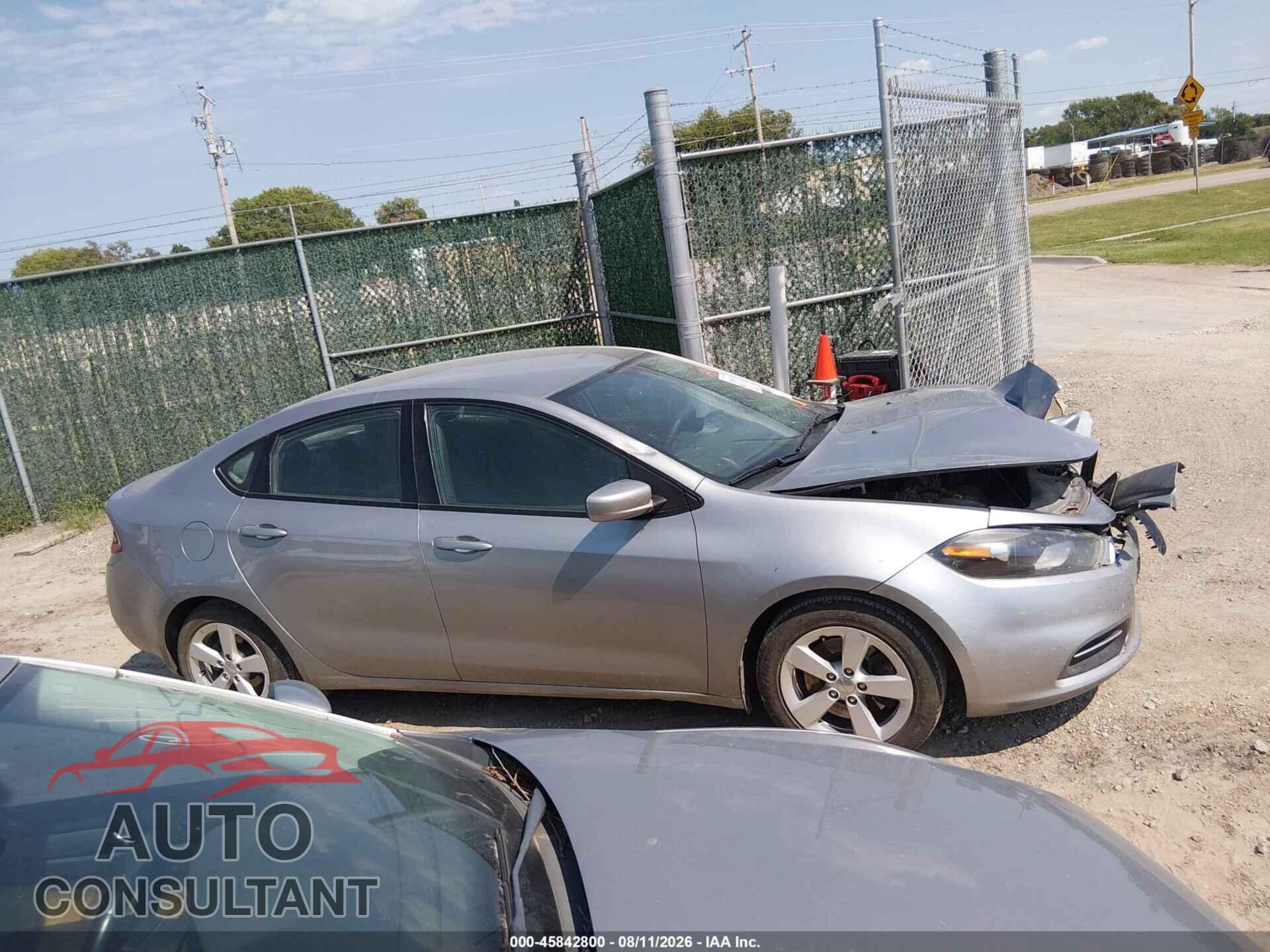 DODGE DART 2014 - 1C3CDFBB7ED917735