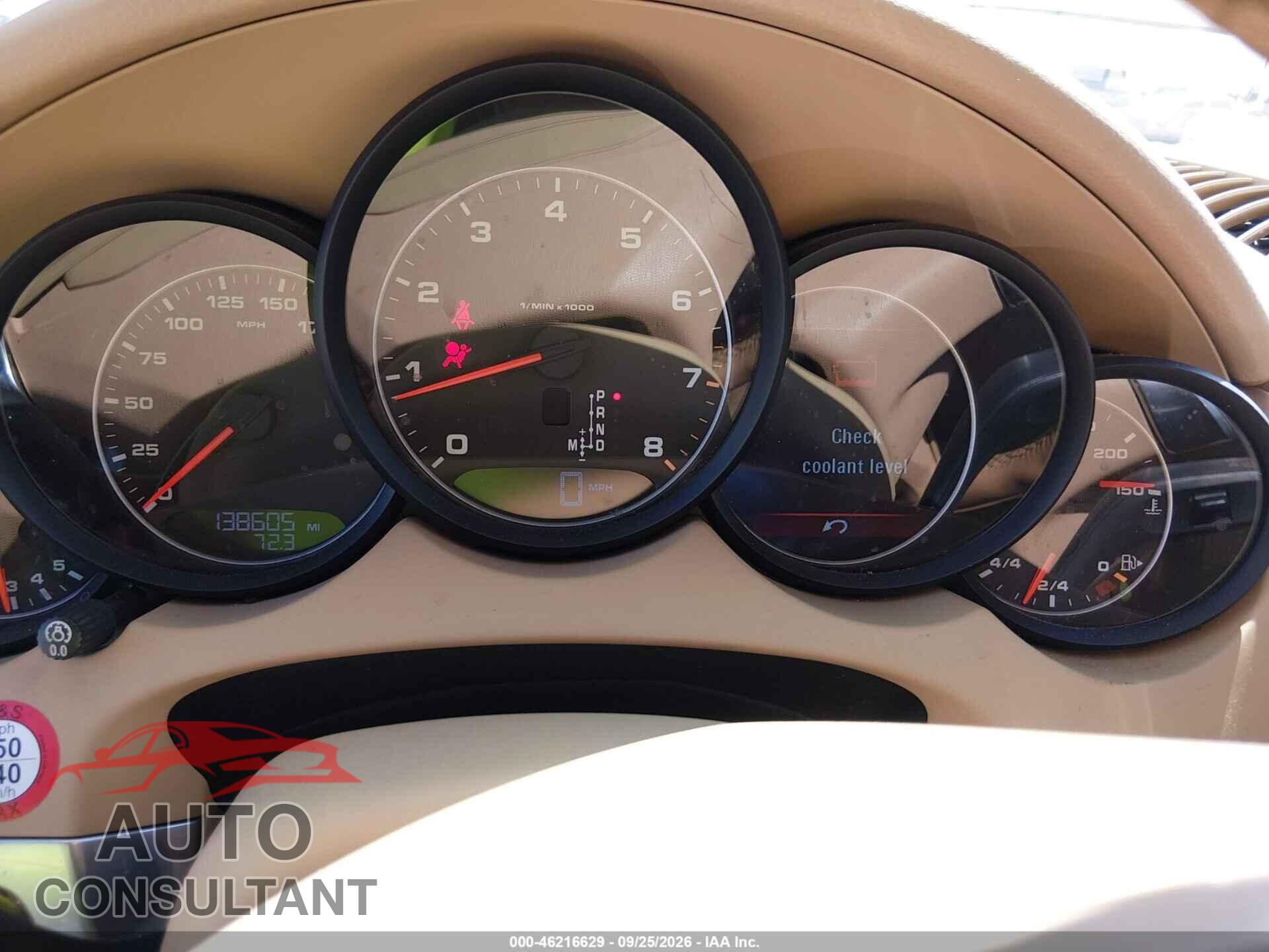 PORSCHE CAYENNE 2013 - WP1AA2A29DLA03771
