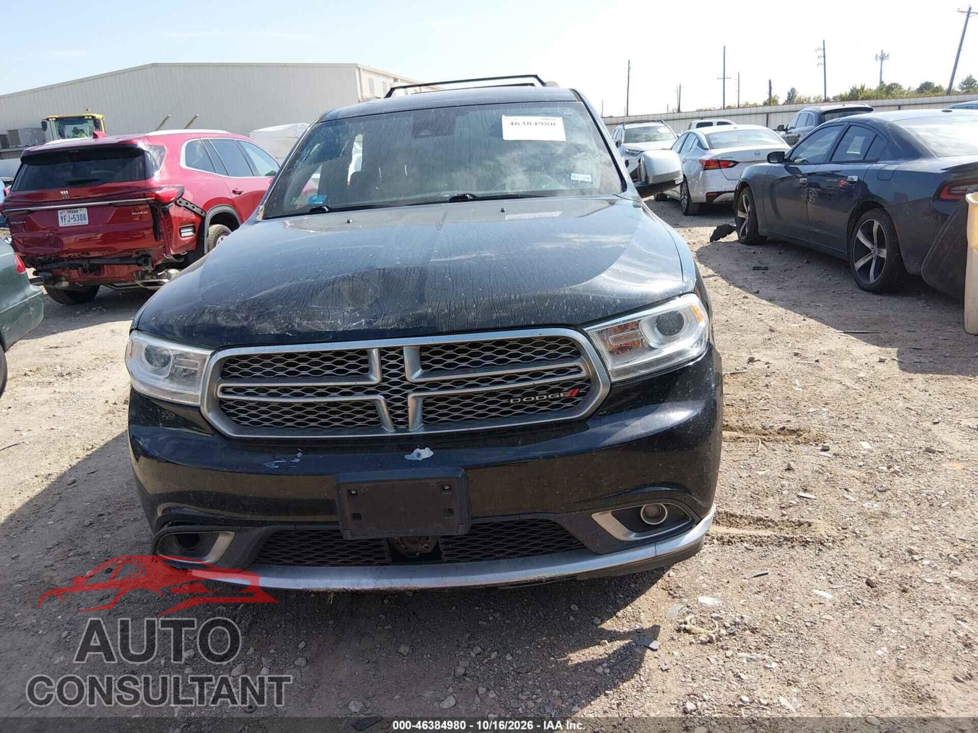 DODGE DURANGO 2017 - 1C4SDHET3HC854747