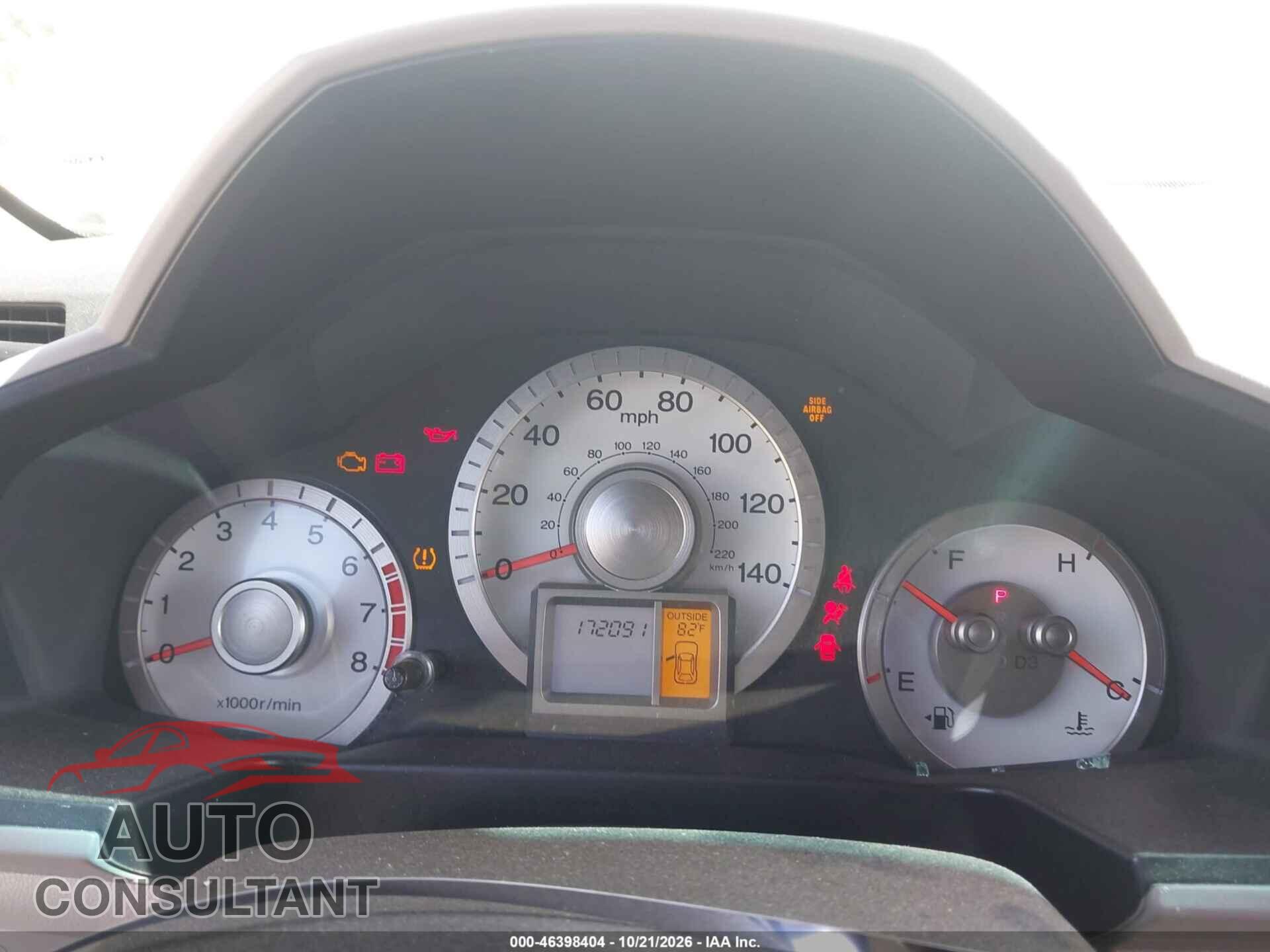 HONDA PILOT 2011 - 5FNYF3H66BB032595