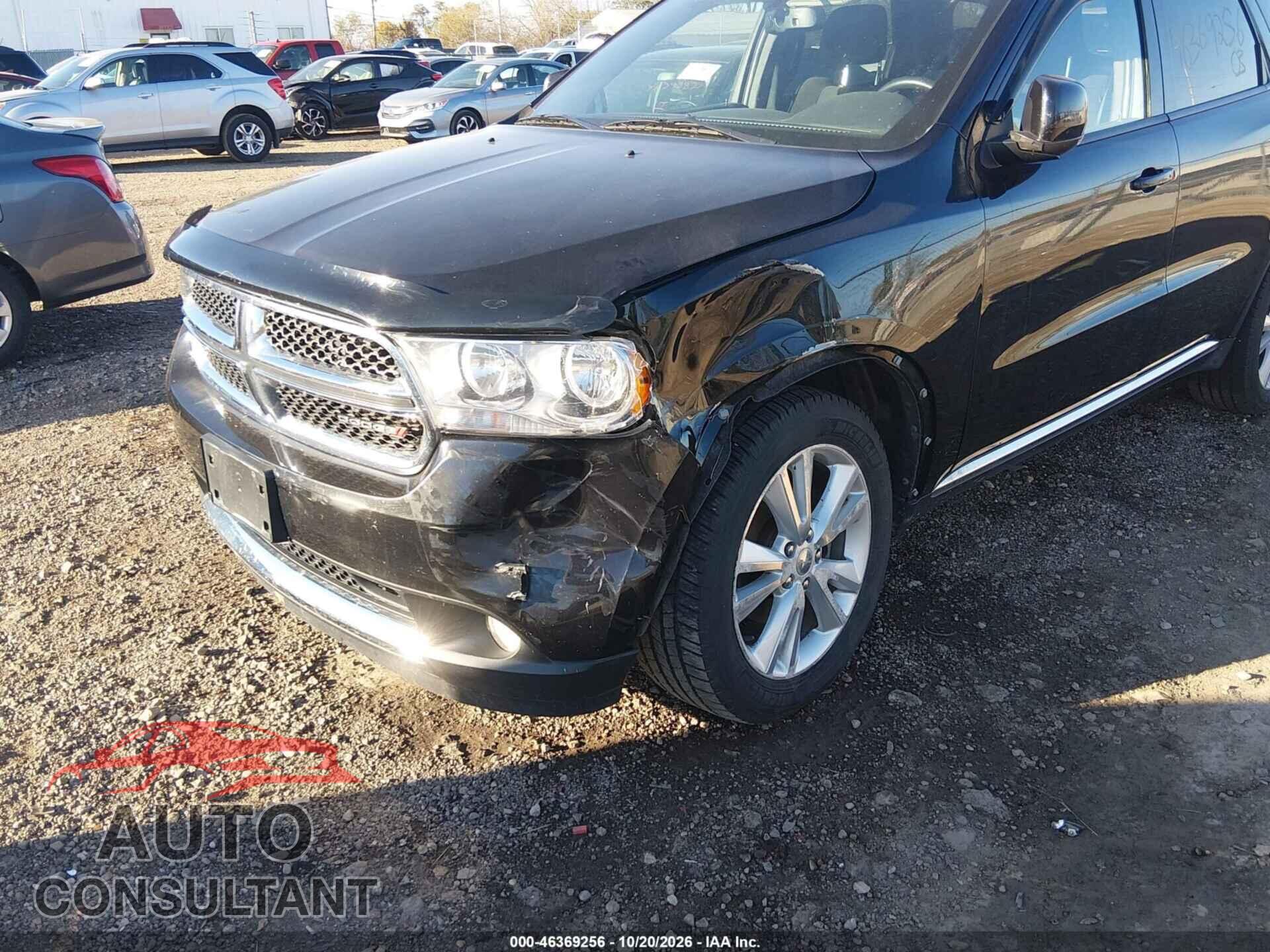 DODGE DURANGO 2012 - 1C4RDJDGXCC329820