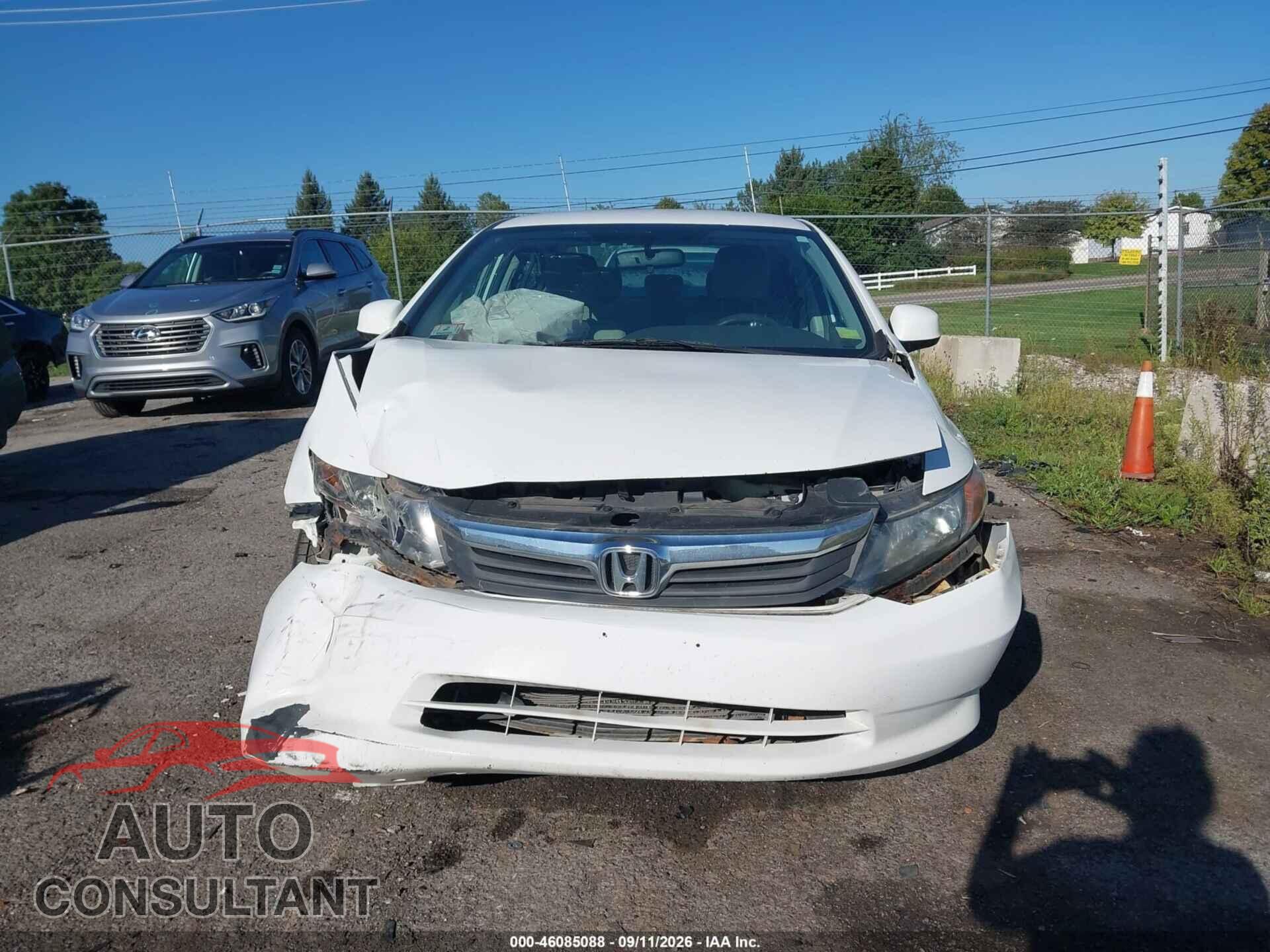 HONDA CIVIC 2012 - 2HGFB2F53CH577450