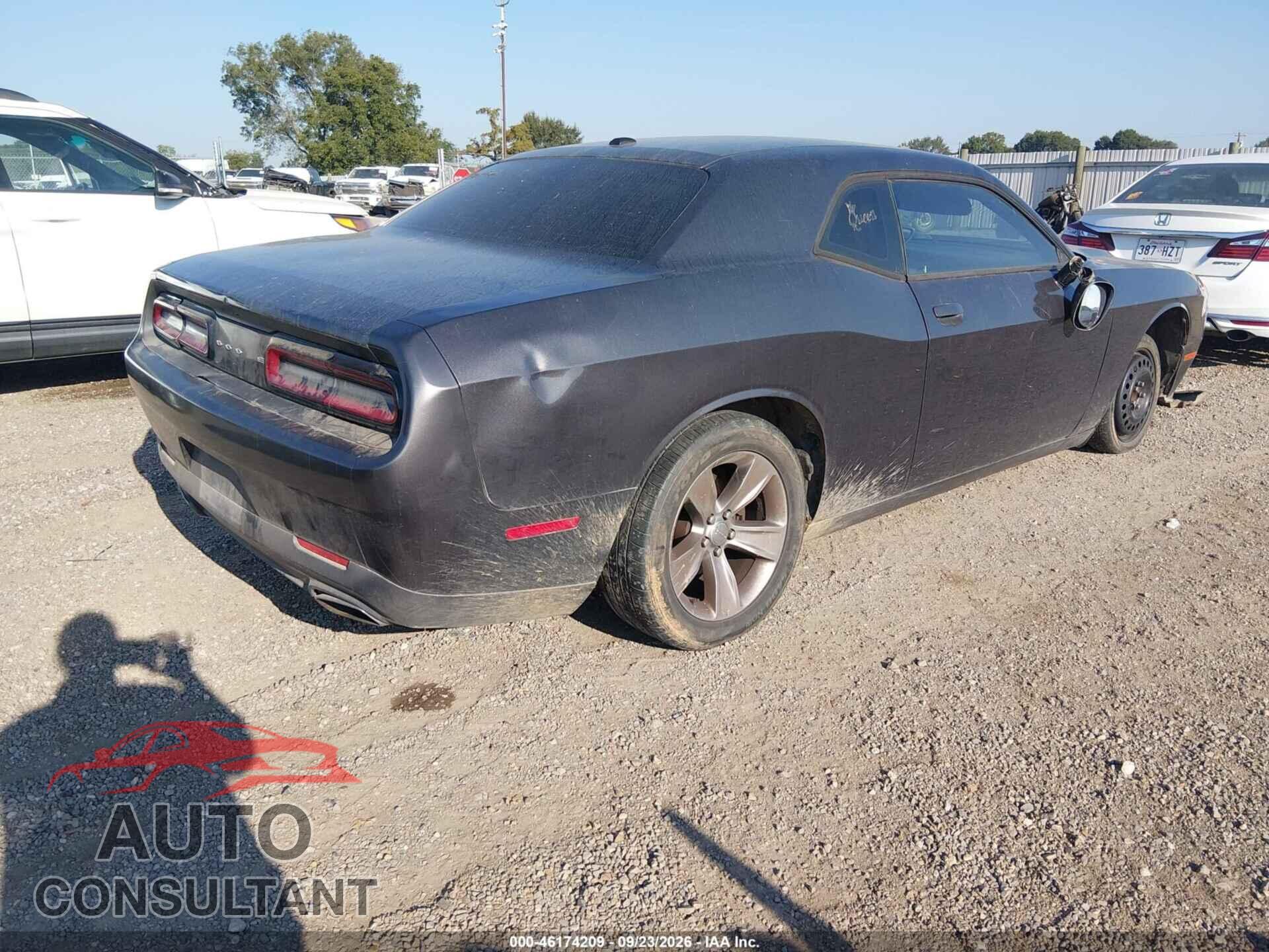 DODGE CHALLENGER 2016 - 2C3CDZAG8GH100763