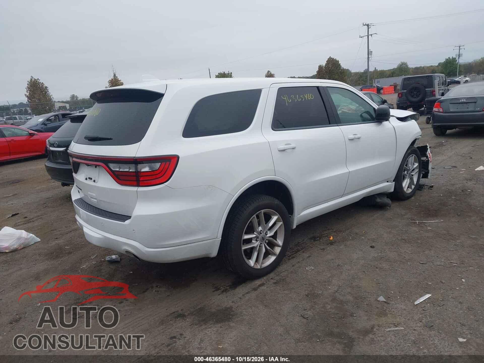 DODGE DURANGO 2021 - 1C4RDJAG5MC688577