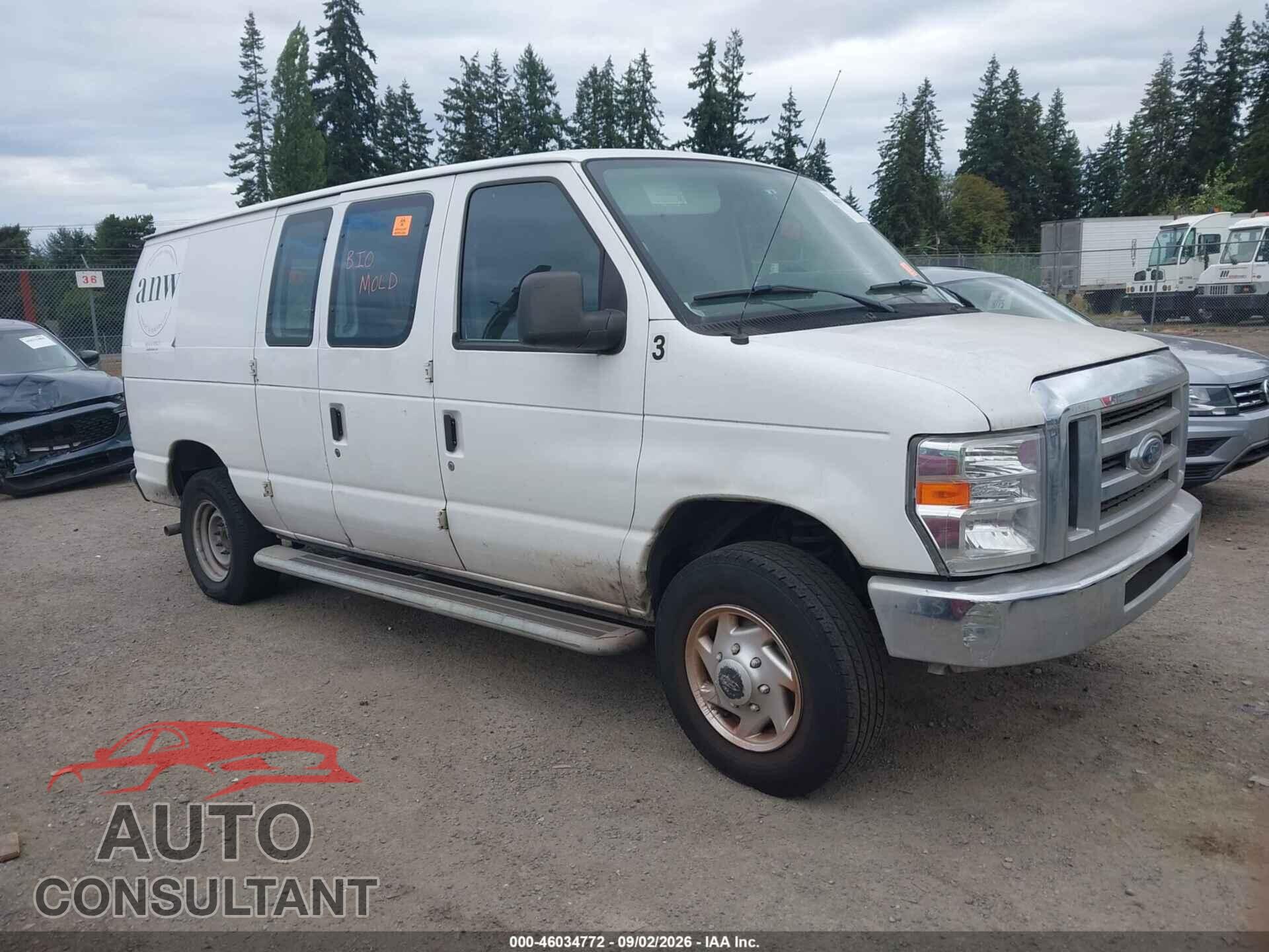 FORD E-250 2012 - 1FTNE2EWXCDA51020