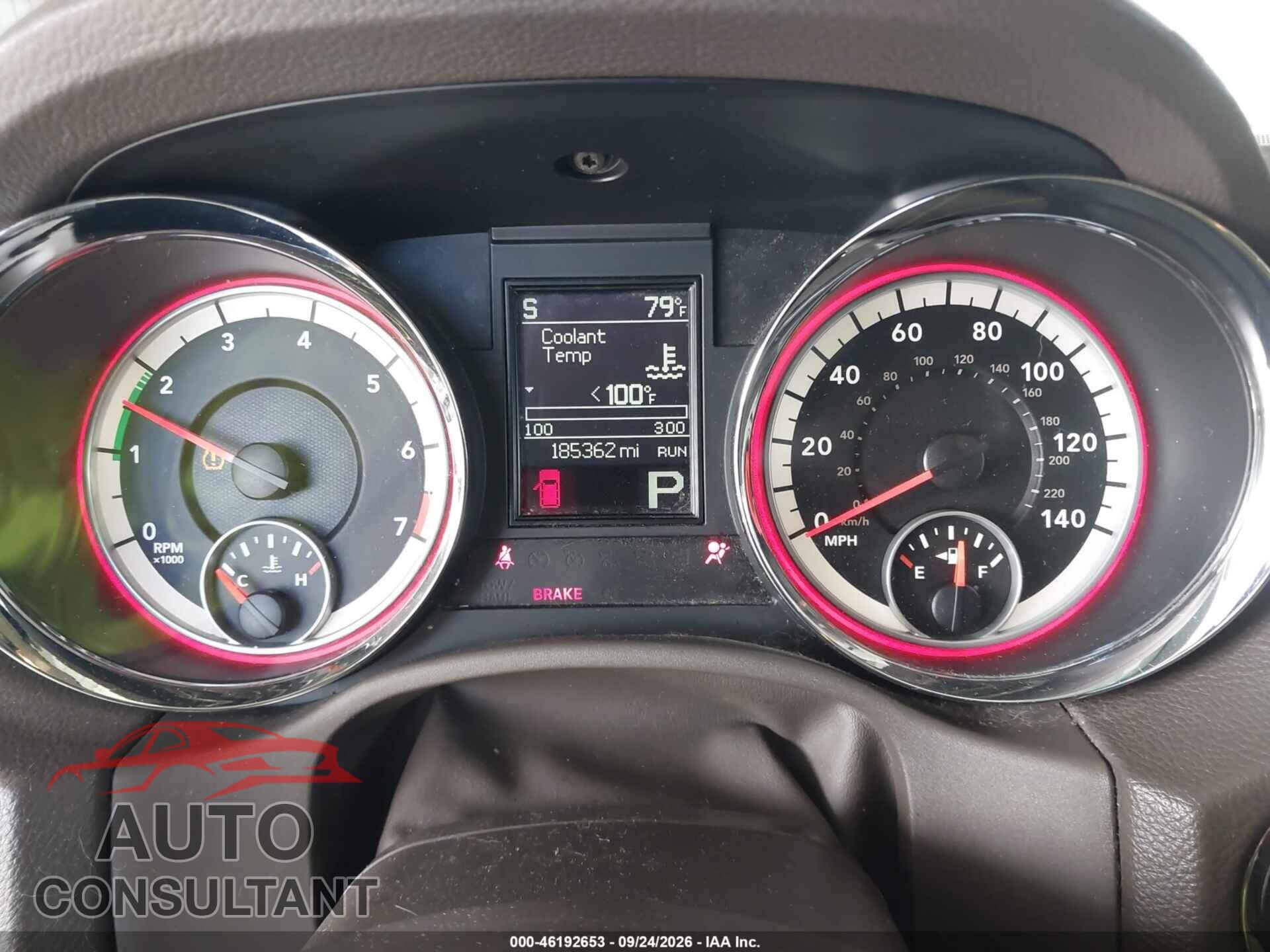 DODGE DURANGO 2013 - 1C4RDHAG6DC652857