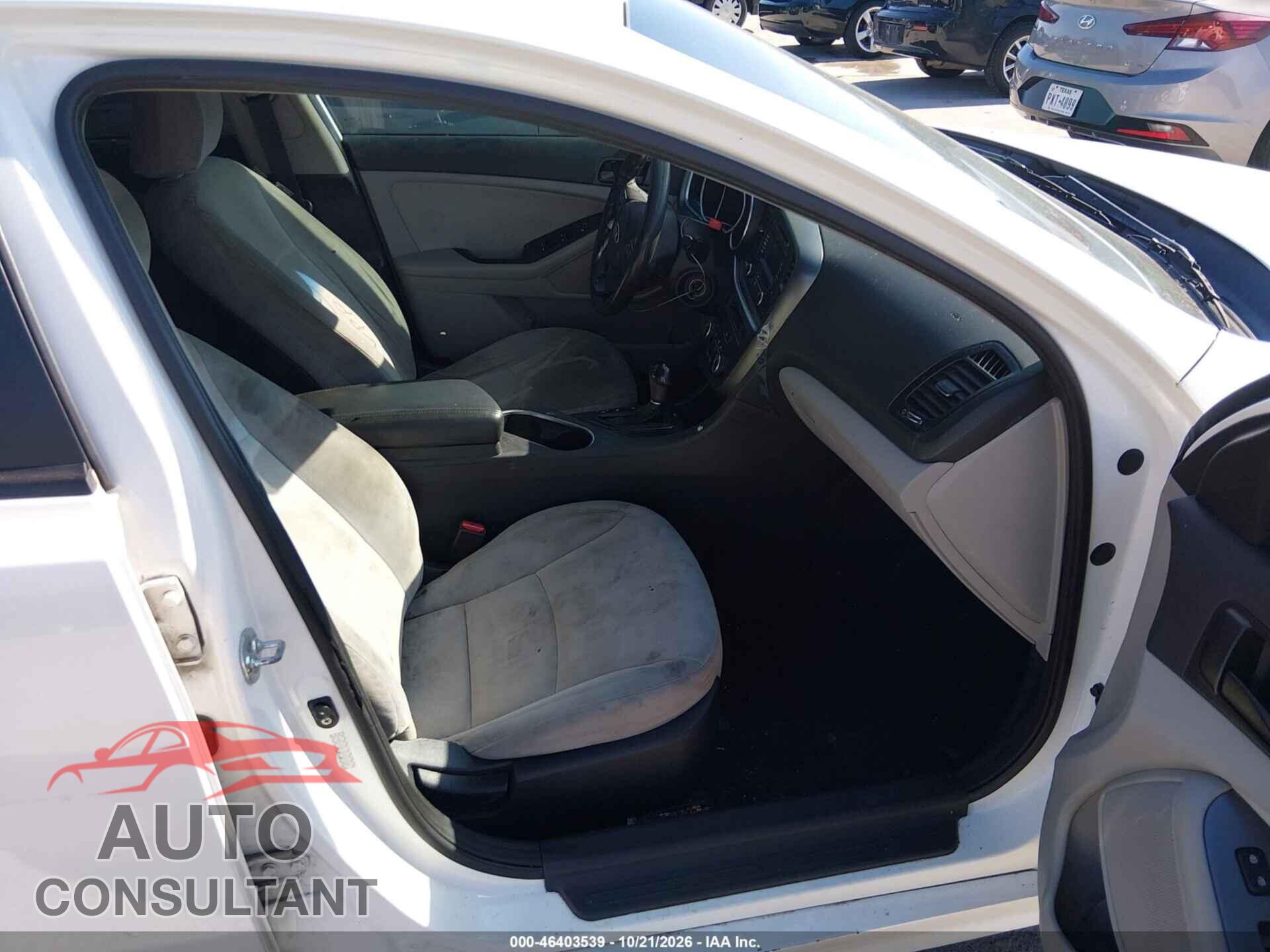 KIA OPTIMA 2015 - KNAGM4A71F5532520