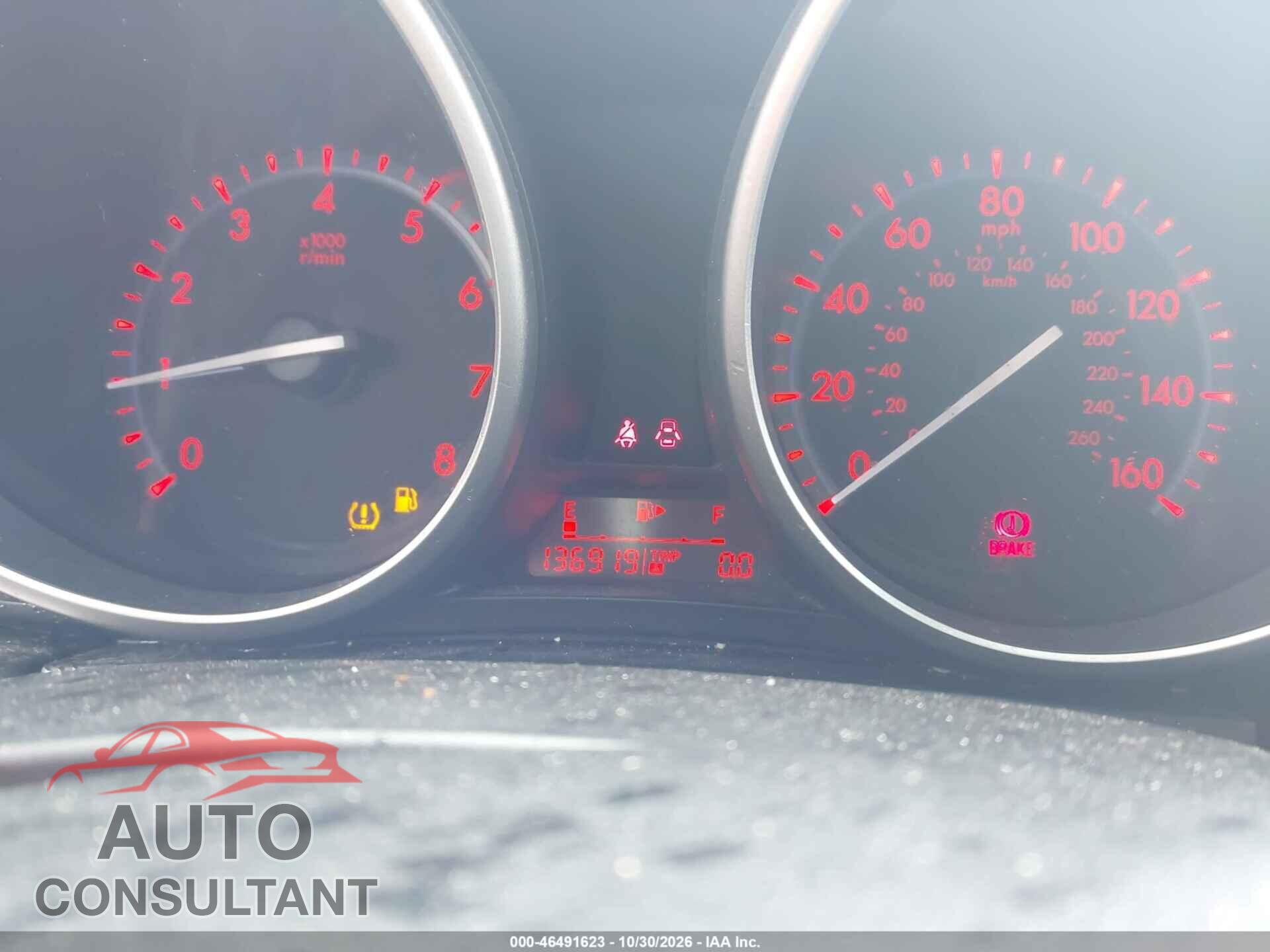 MAZDA 3 2011 - JM1BL1K68B1490529
