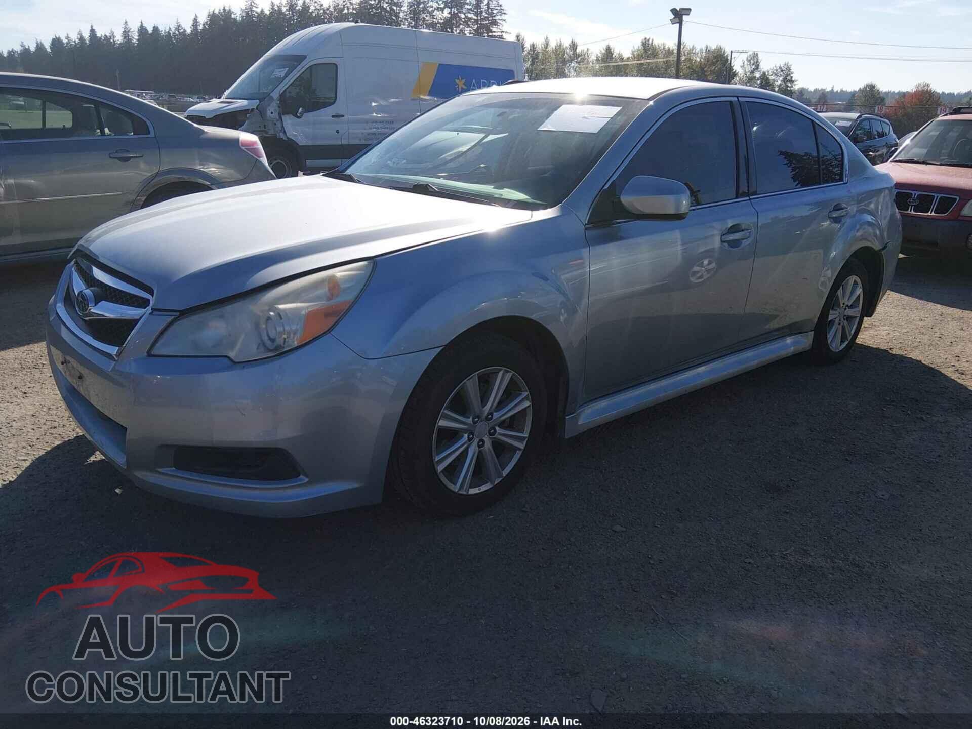 SUBARU LEGACY 2012 - 4S3BMBC64C3003222