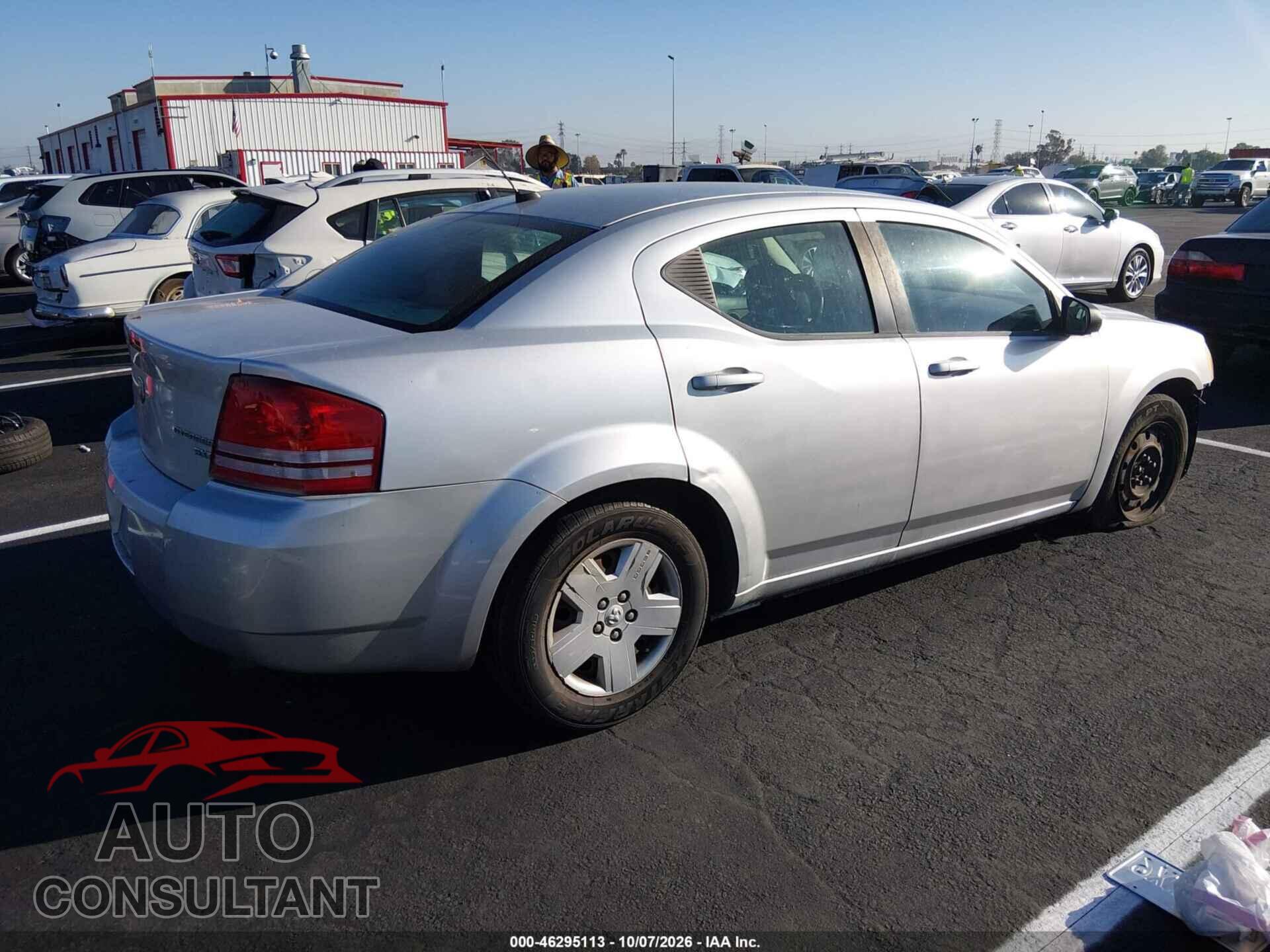 DODGE AVENGER 2010 - 1B3CC4FB5AN203721