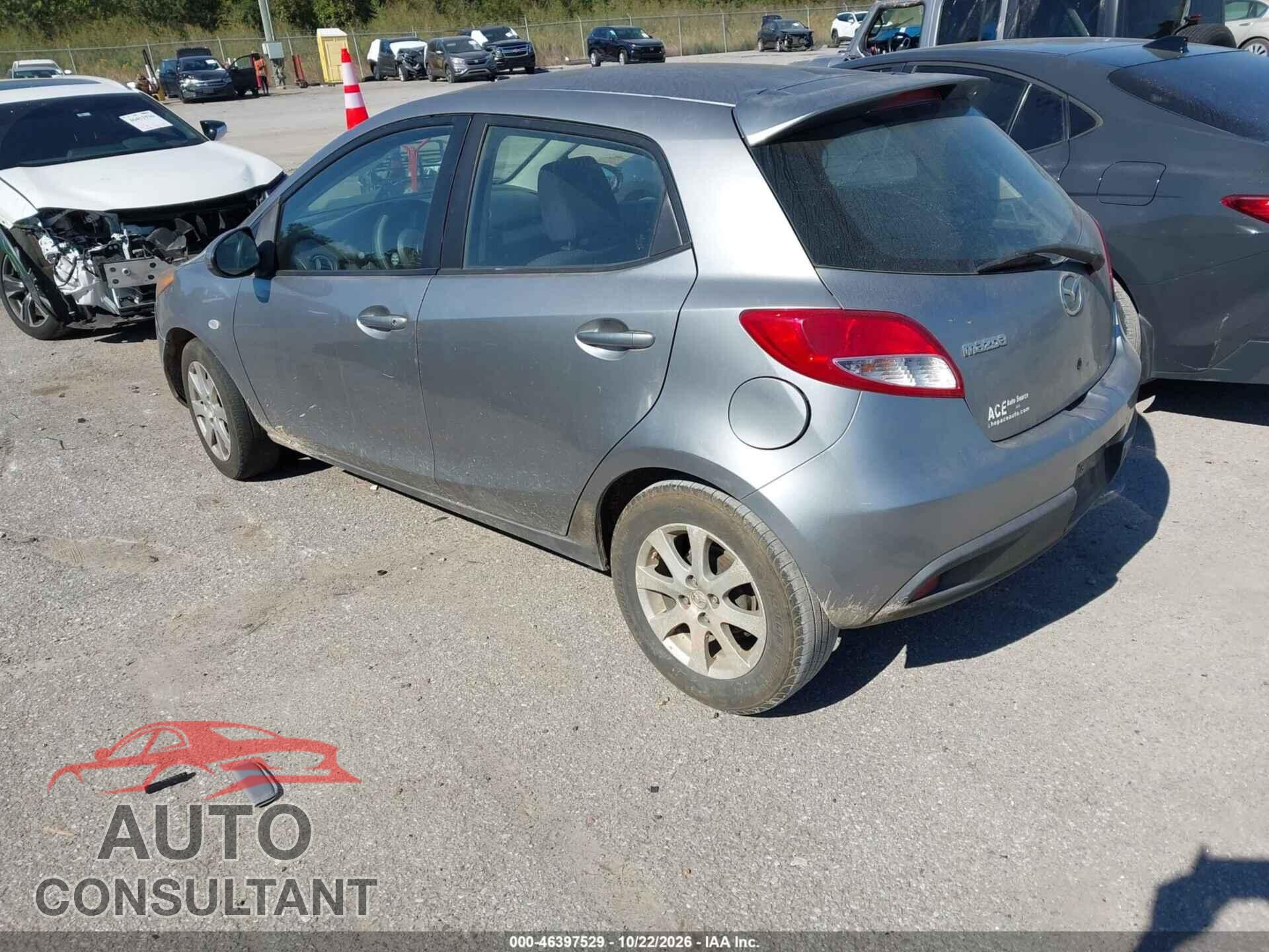 MAZDA MAZDA2 2012 - JM1DE1LY6C0142111