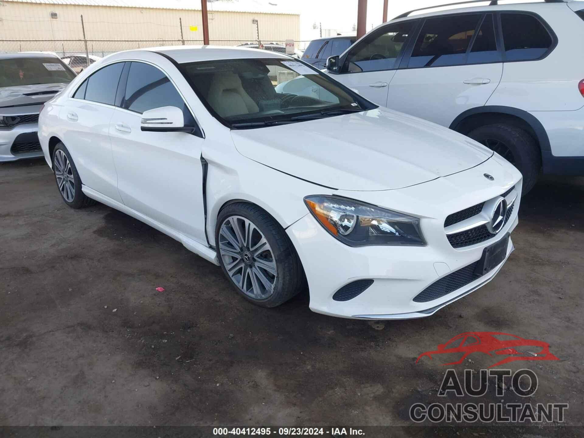 MERCEDES-BENZ CLA 250 2018 - WDDSJ4EB2JN646013
