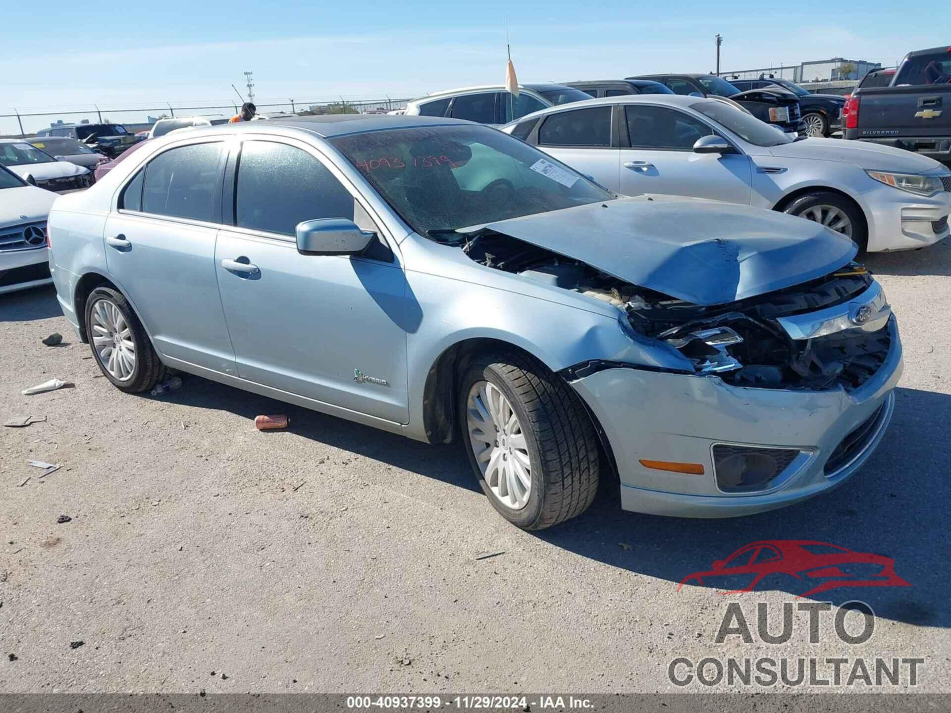 FORD FUSION HYBRID 2011 - 3FADP0L33BR334812