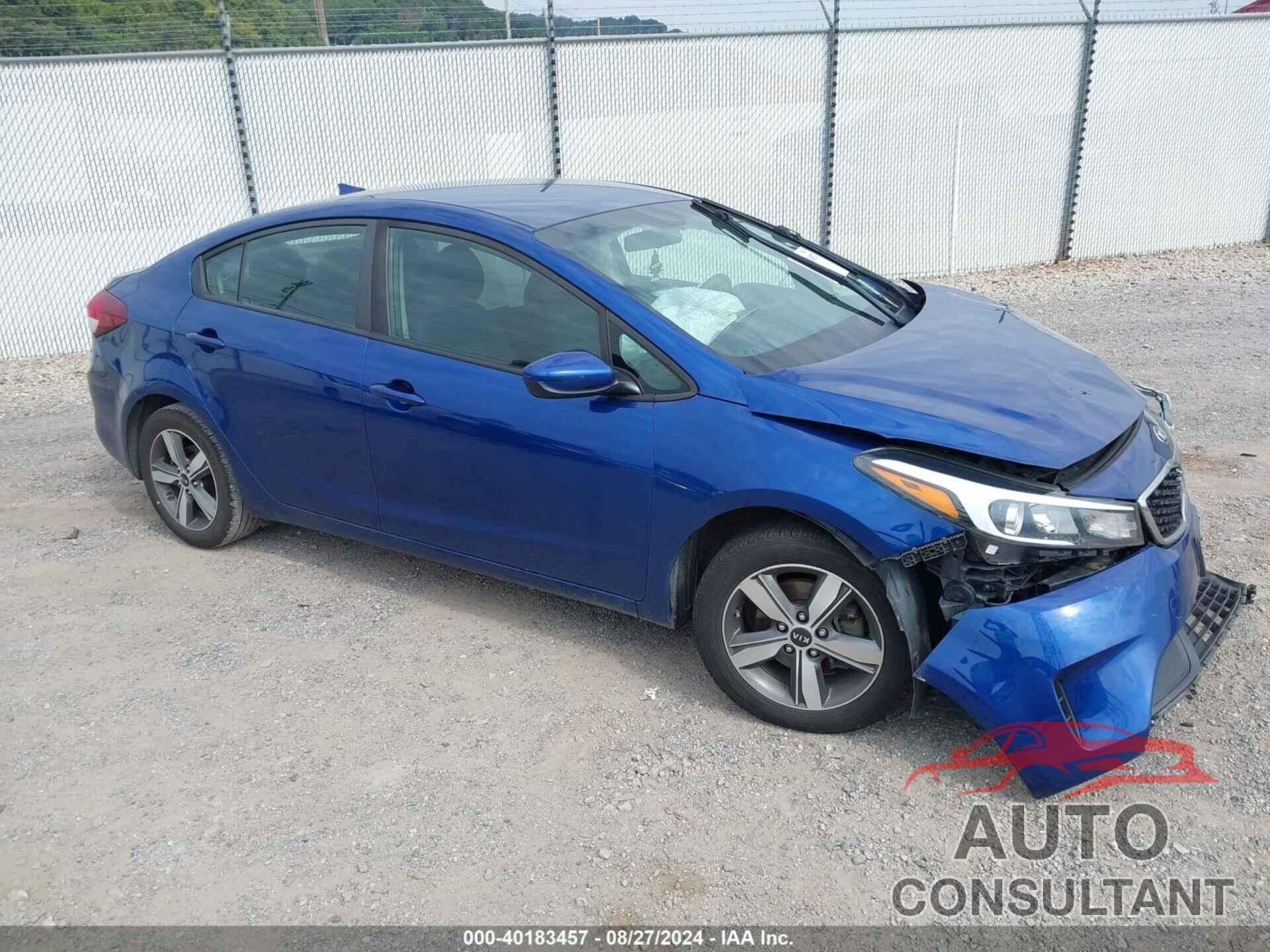 KIA FORTE 2018 - 3KPFL4A76JE267382