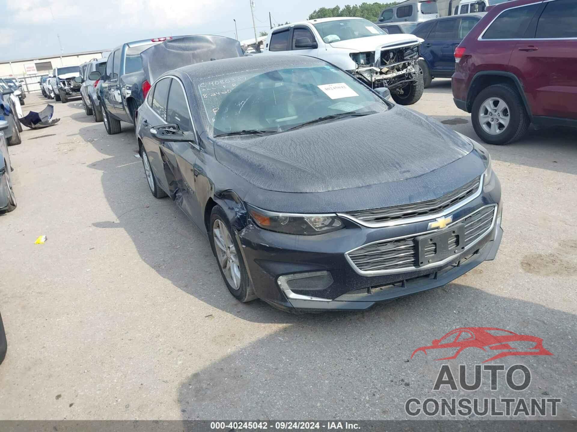 CHEVROLET MALIBU 2017 - 1G1ZE5ST1HF161617