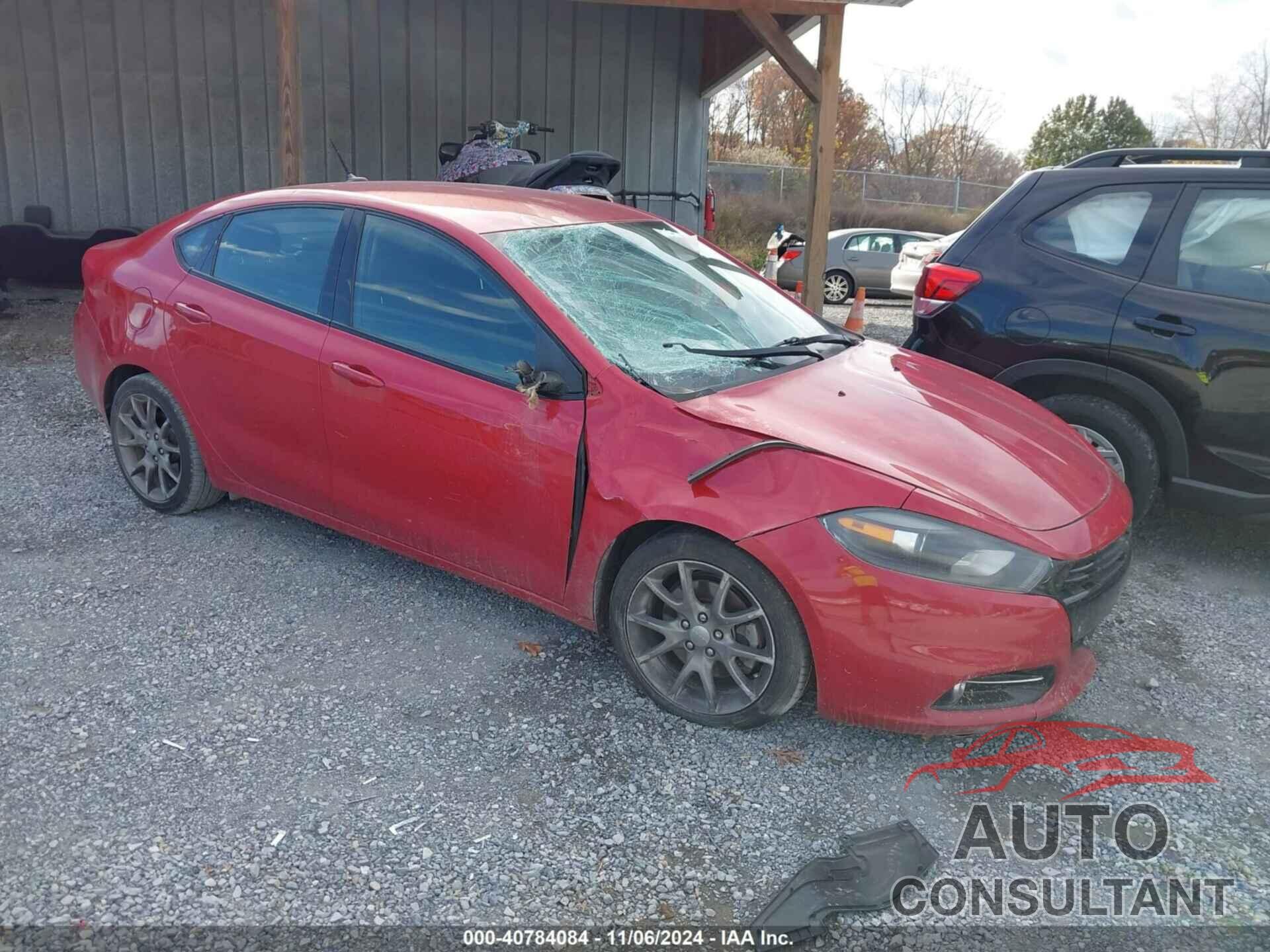 DODGE DART 2014 - 1C3CDFBB0ED926275