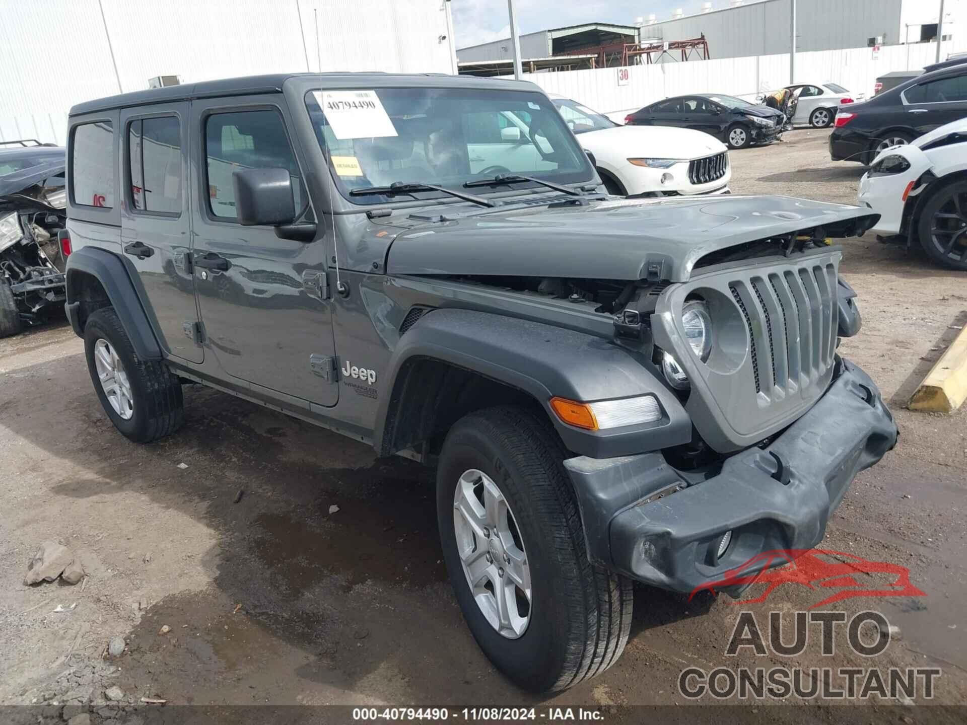 JEEP WRANGLER UNLIMITED 2020 - 1C4HJXDGXLW274906