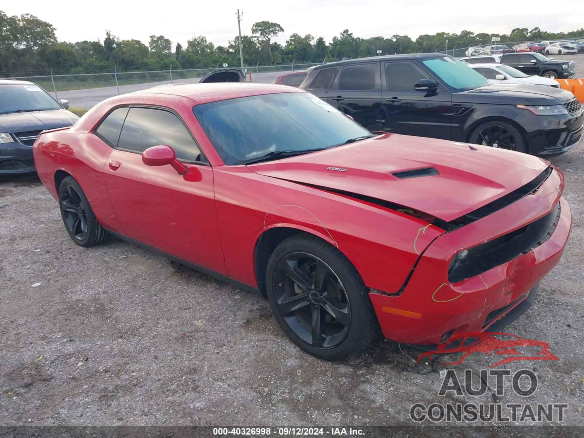 DODGE CHALLENGER 2016 - 2C3CDZBT6GH245991