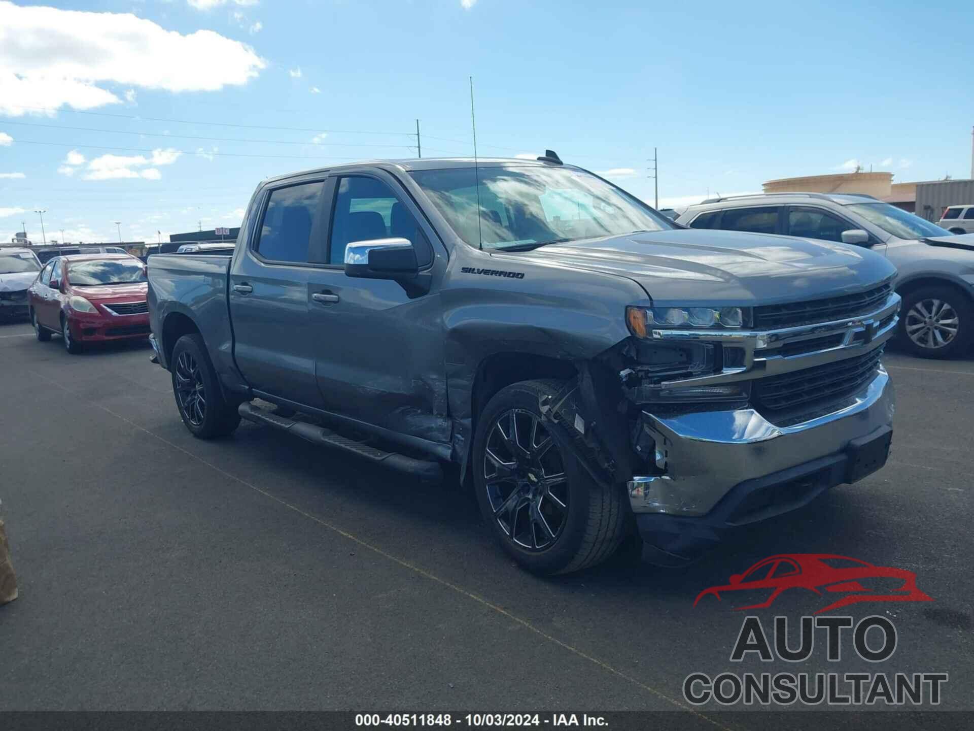 CHEVROLET SILVERADO 1500 2020 - 3GCPWCED7LG234114