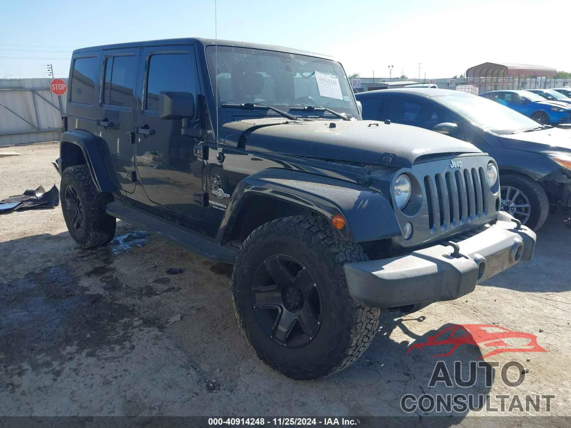 JEEP WRANGLER UNLIMITED 2015 - 1C4HJWDG9FL568488