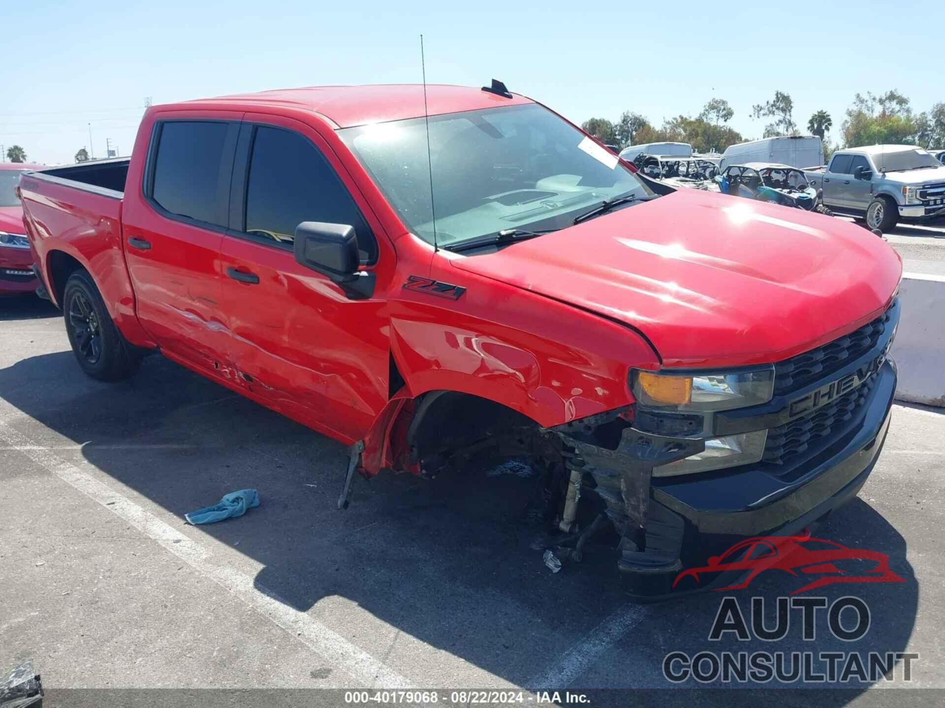 CHEVROLET SILVERADO 1500 2020 - 1GCPYCEF7LZ372375